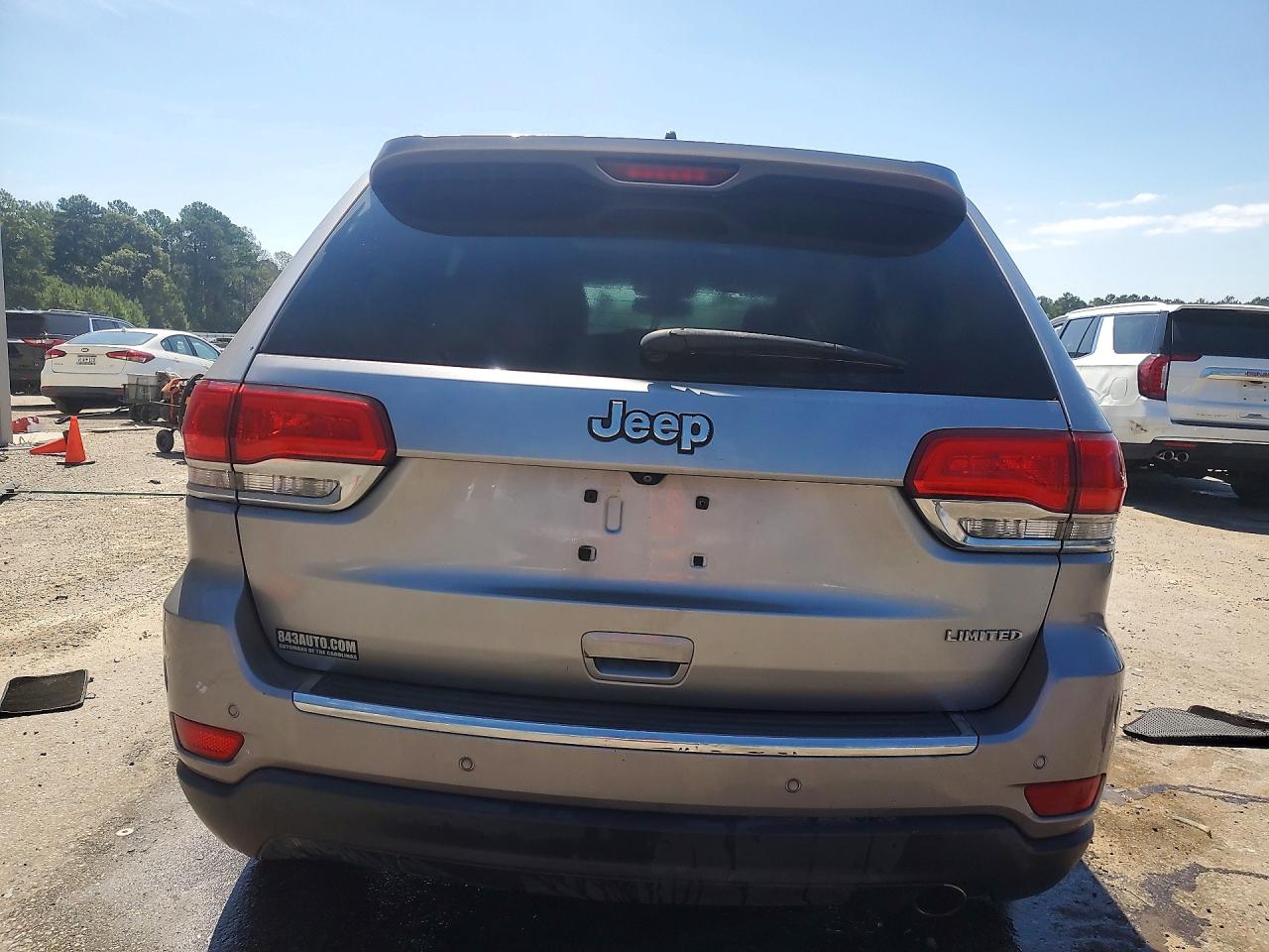 2015 Jeep Grand Cherokee Limited Gray vin: 1C4RJEBG2FC708754