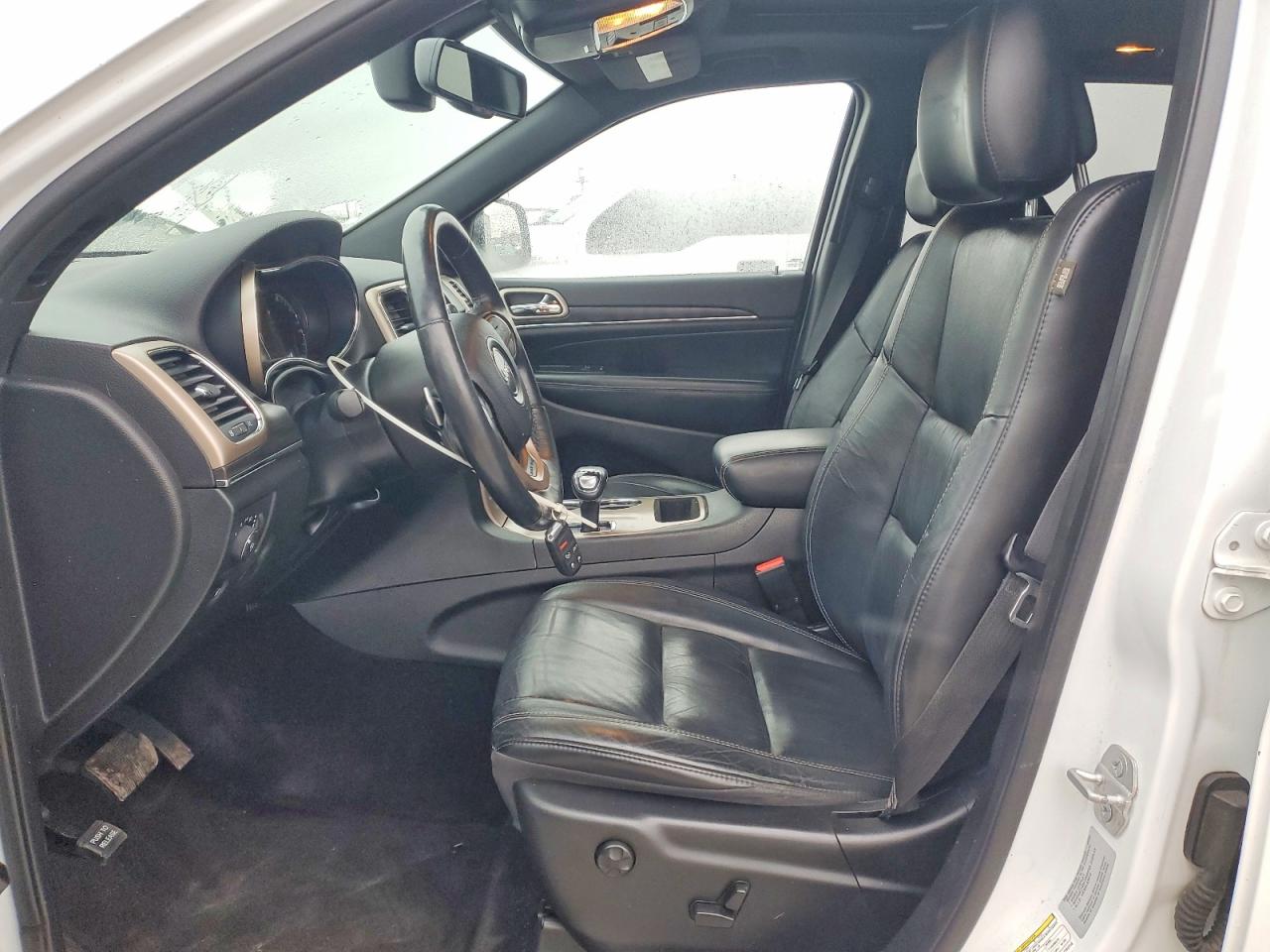 2015 Jeep Grand Cherokee Limited White vin: 1C4RJEBG2FC742712