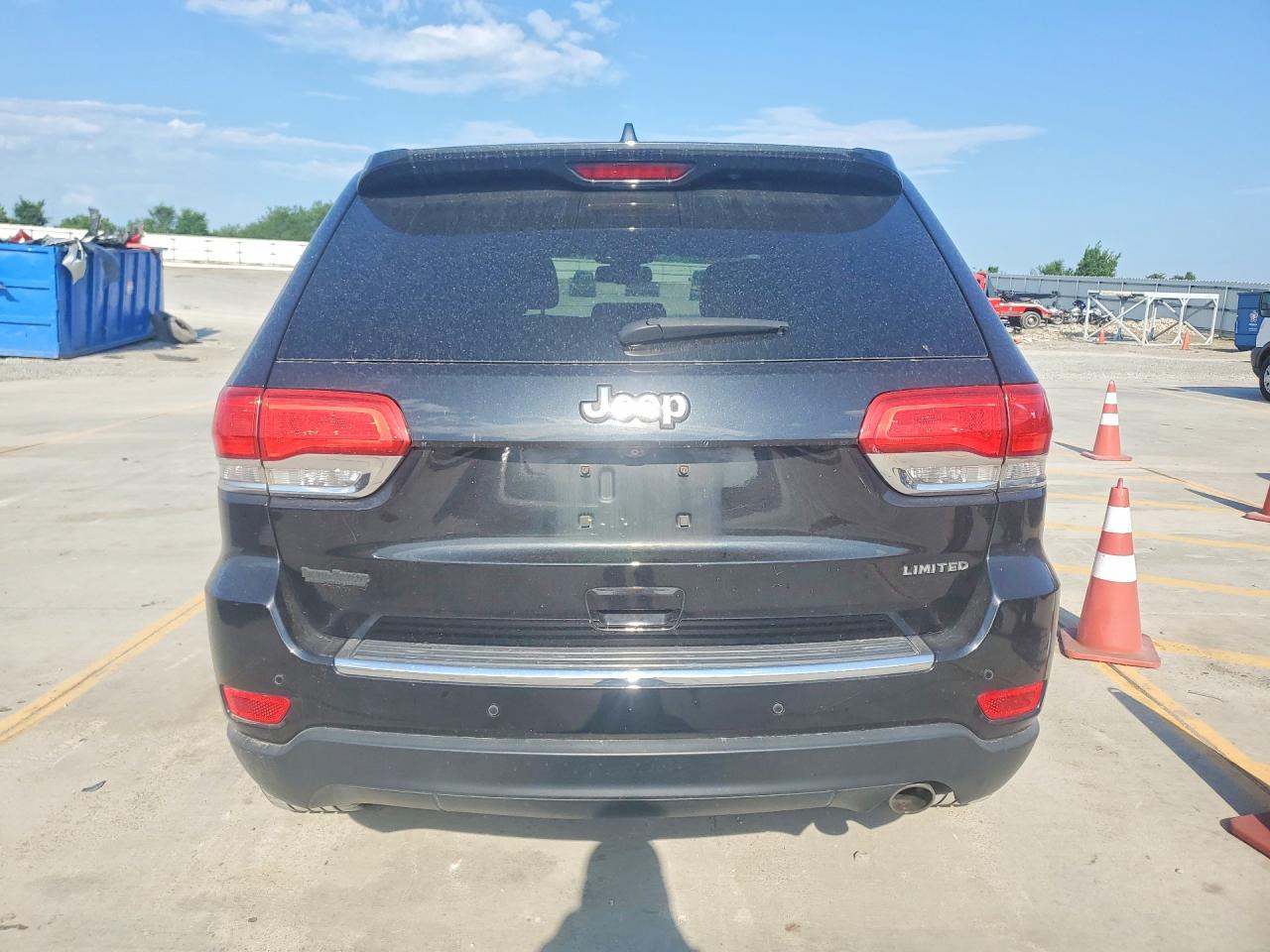 2015 Jeep Grand Cherokee Limited Black vin: 1C4RJEBG2FC769795