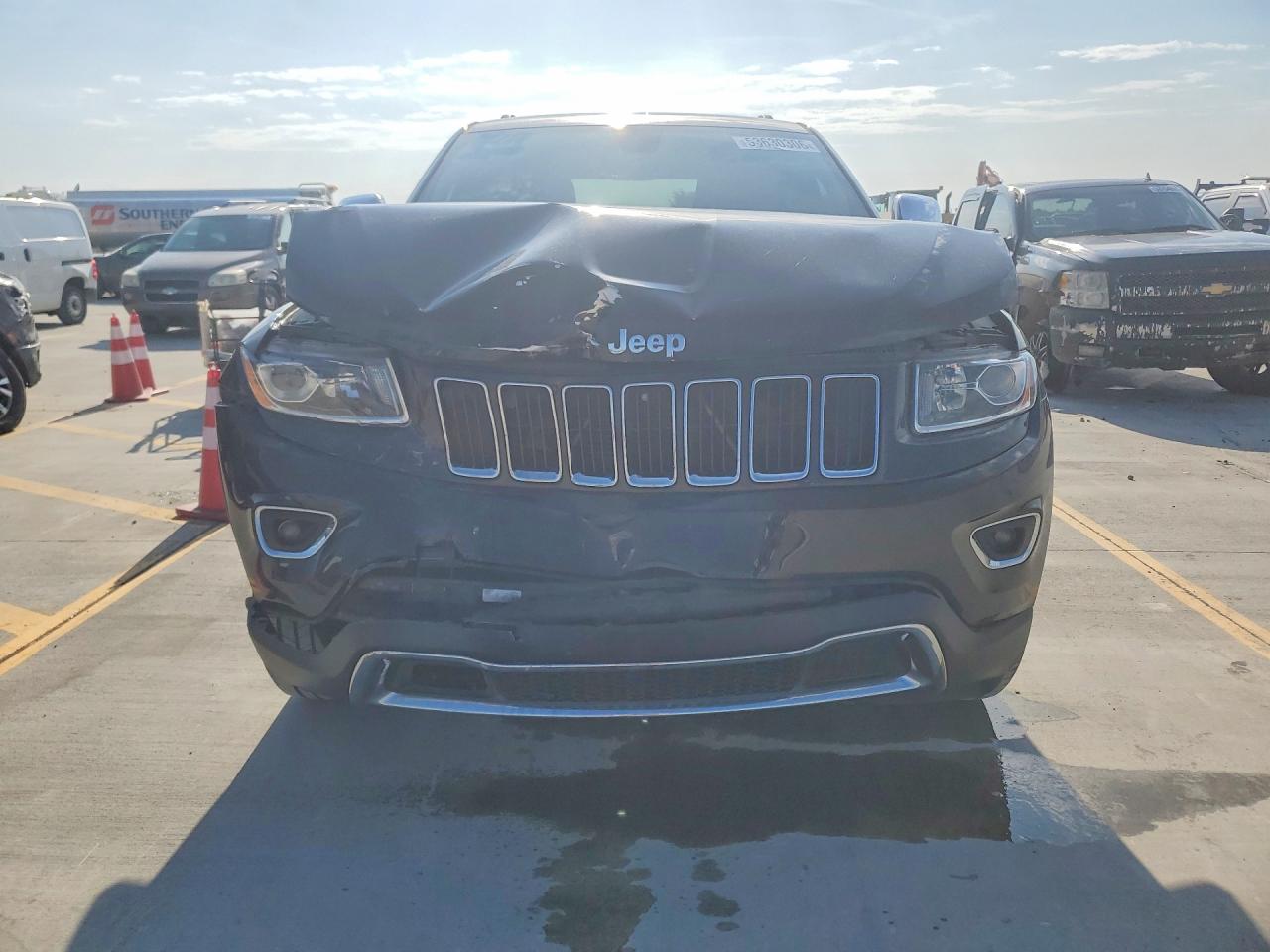 2015 Jeep Grand Cherokee Limited Black vin: 1C4RJEBG2FC769795