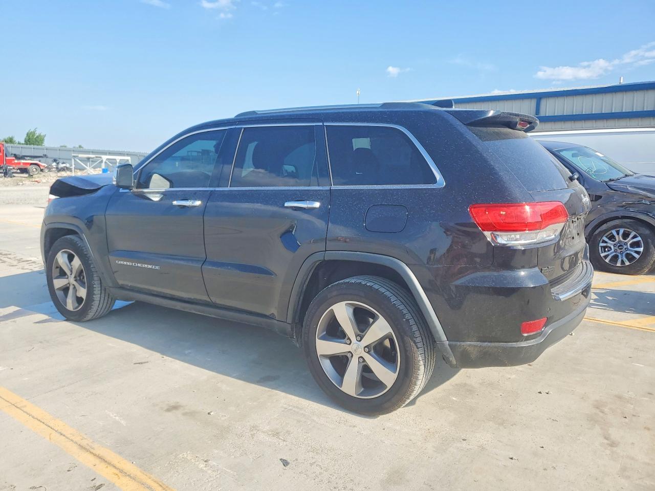 2015 Jeep Grand Cherokee Limited Black vin: 1C4RJEBG2FC769795