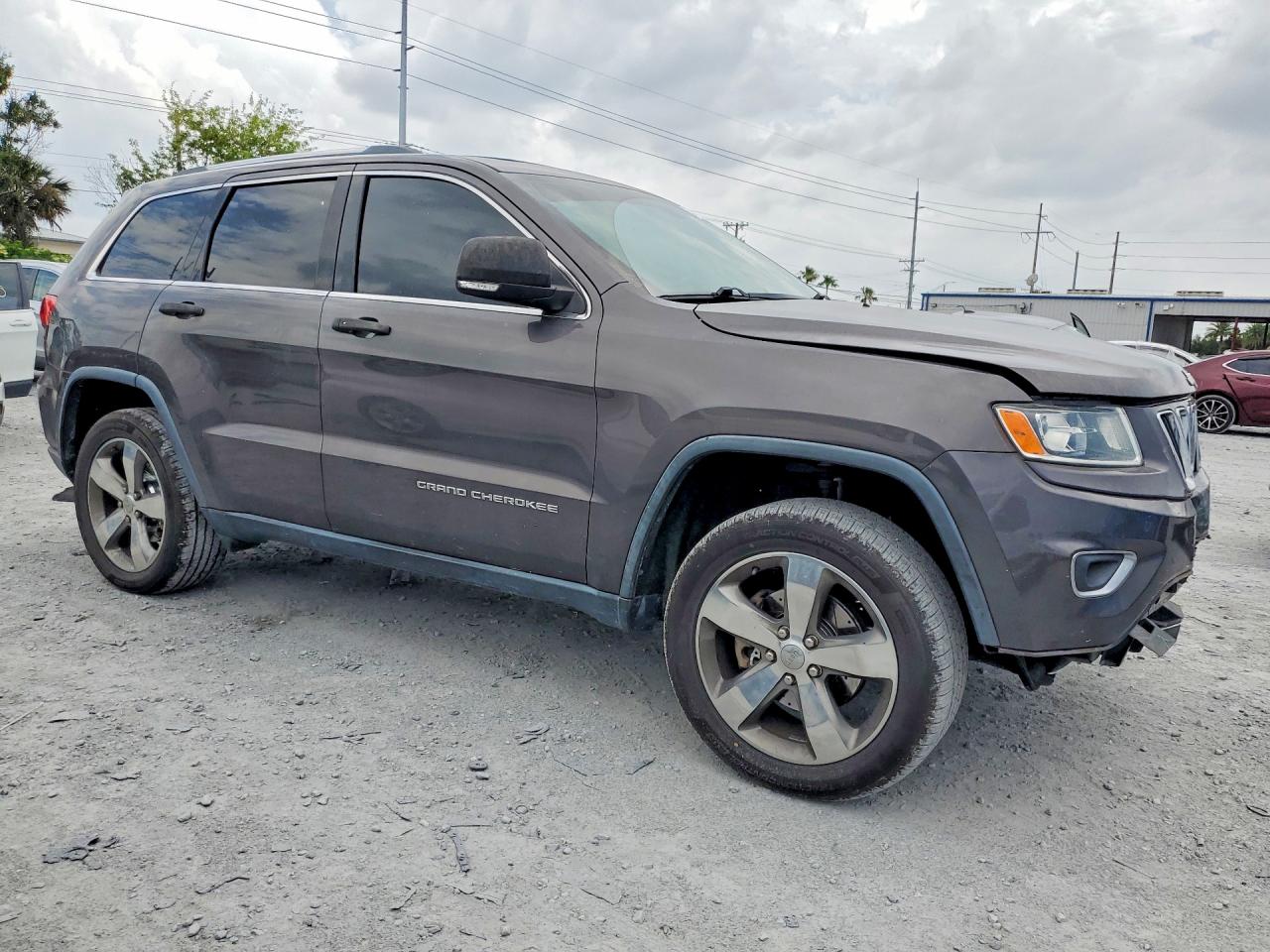 2015 Jeep Grand Cherokee Limited Charcoal vin: 1C4RJEBG2FC769831