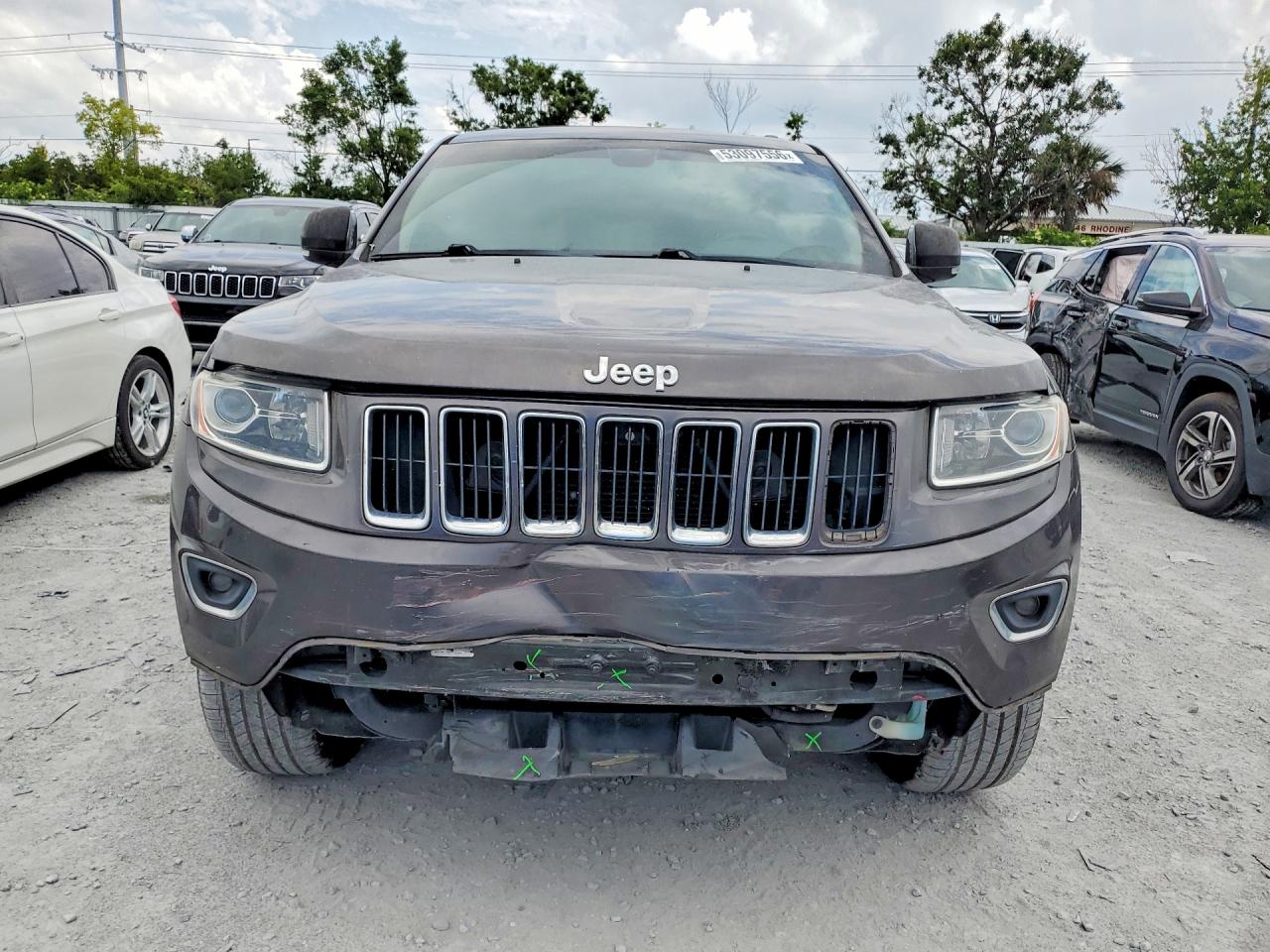 2015 Jeep Grand Cherokee Limited Charcoal vin: 1C4RJEBG2FC769831