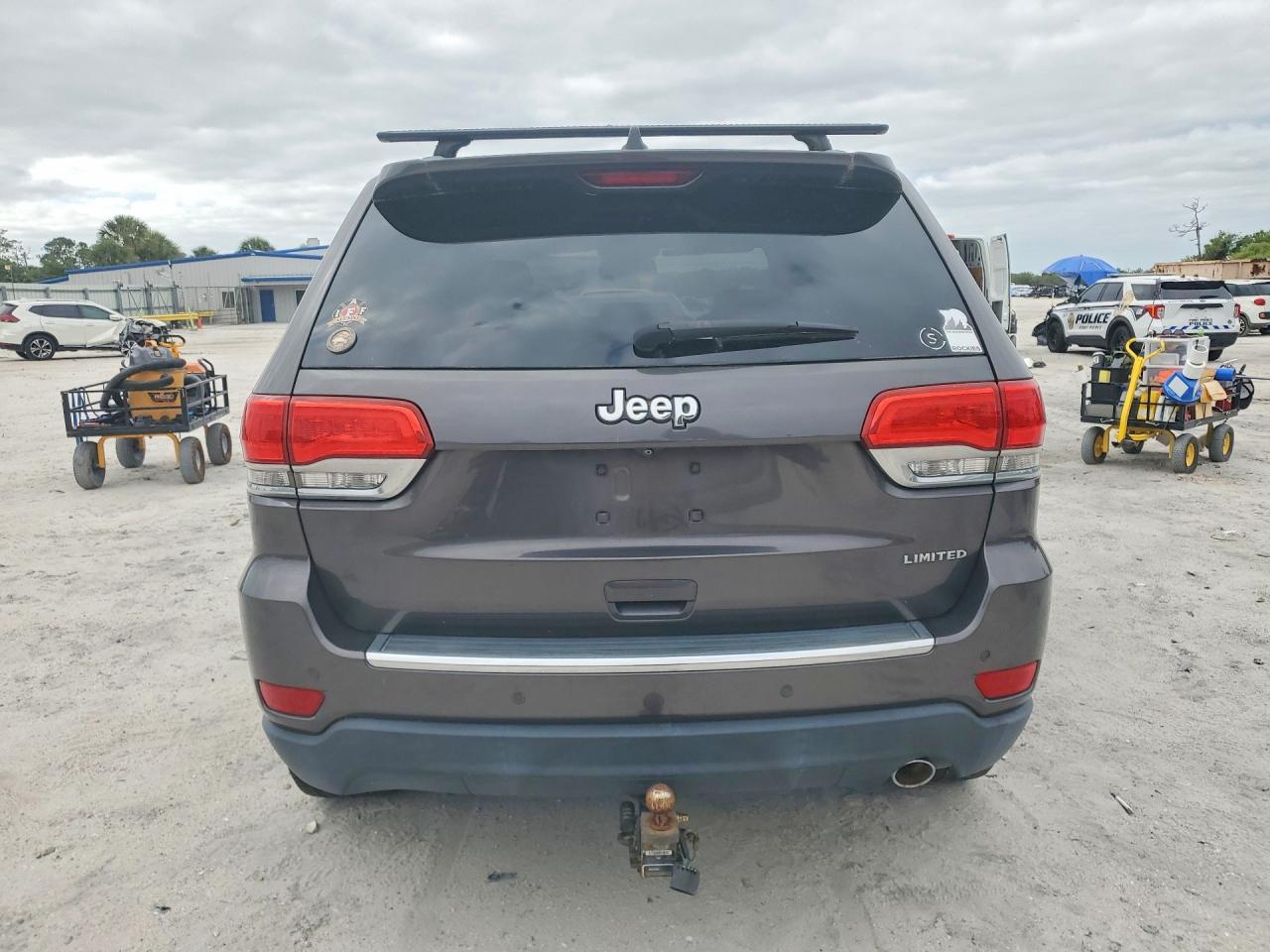 2015 Jeep Grand Cherokee Limited Black vin: 1C4RJEBG2FC779906