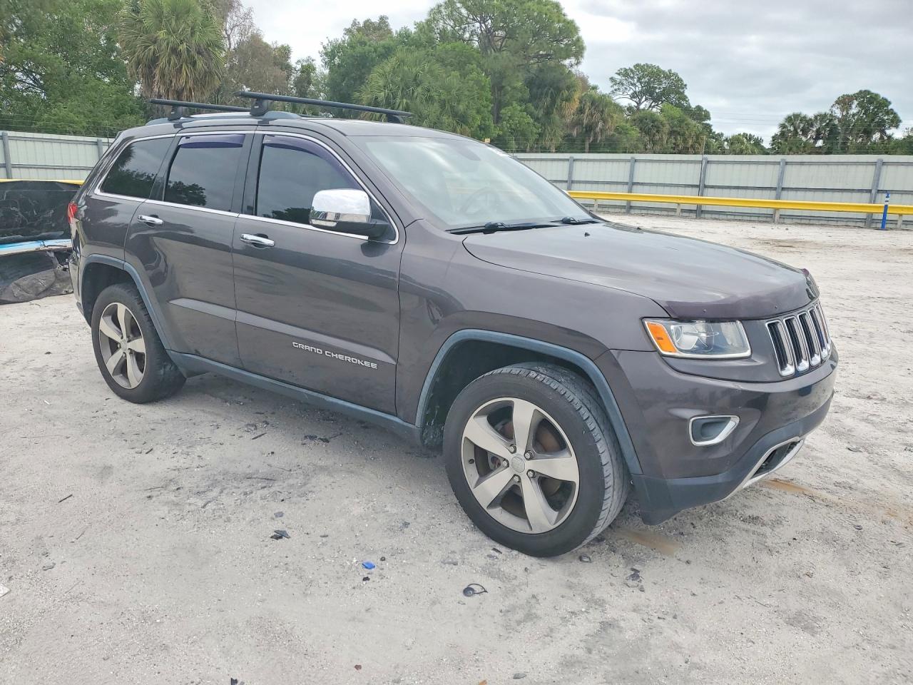 2015 Jeep Grand Cherokee Limited Black vin: 1C4RJEBG2FC779906