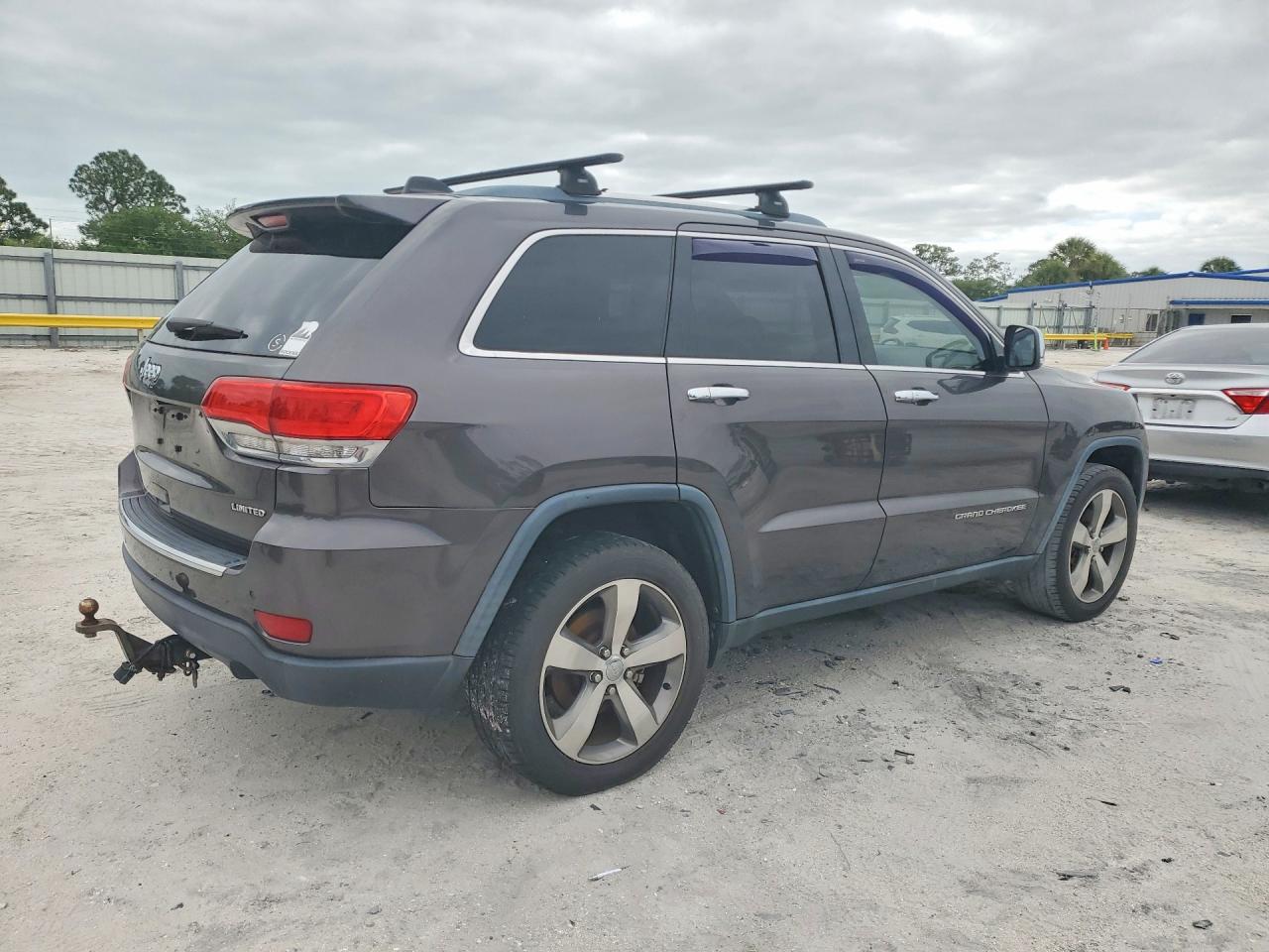 2015 Jeep Grand Cherokee Limited Black vin: 1C4RJEBG2FC779906