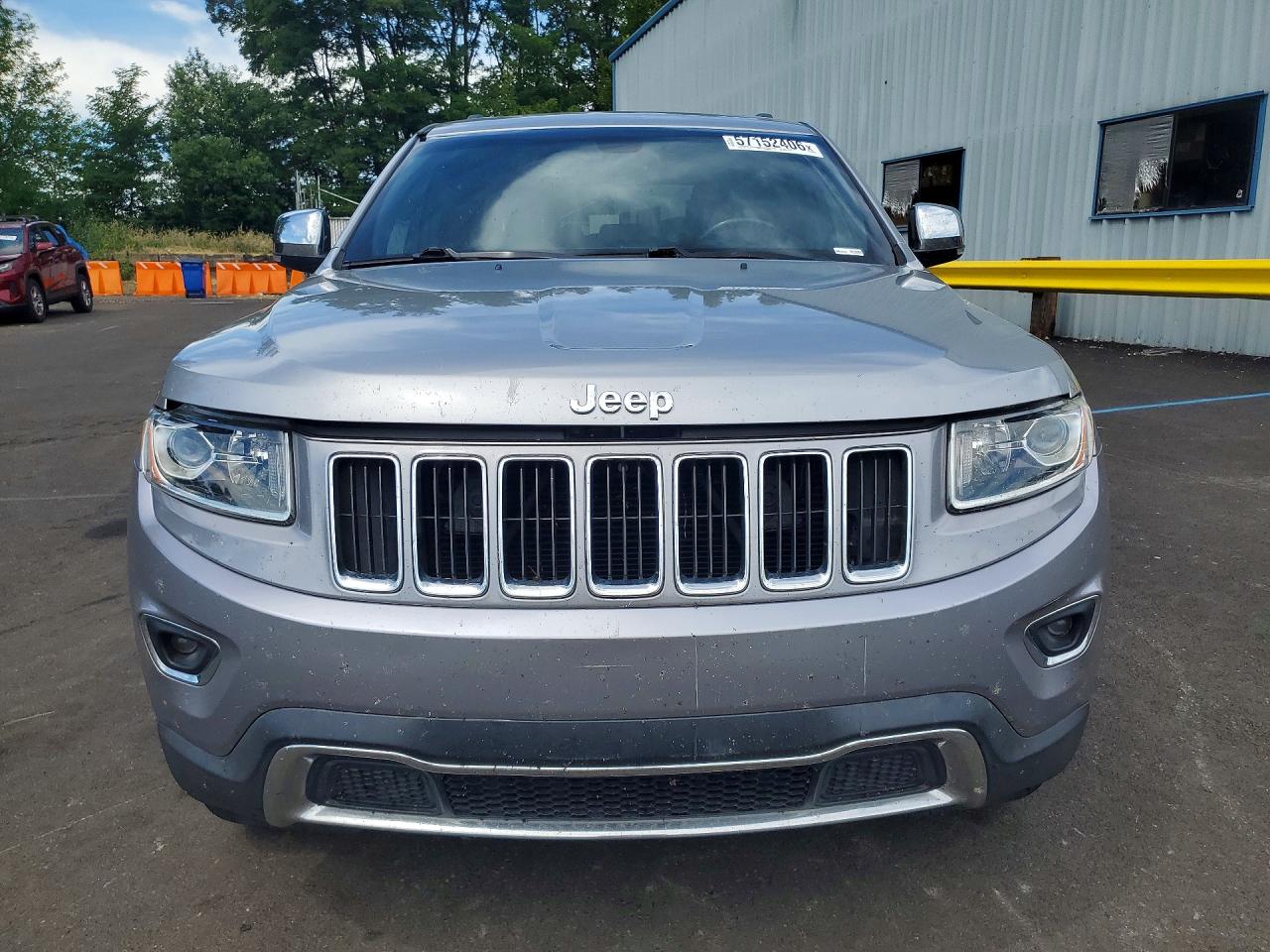 2015 Jeep Grand Cherokee Limited Серебряный vin: 1C4RJEBG2FC872229