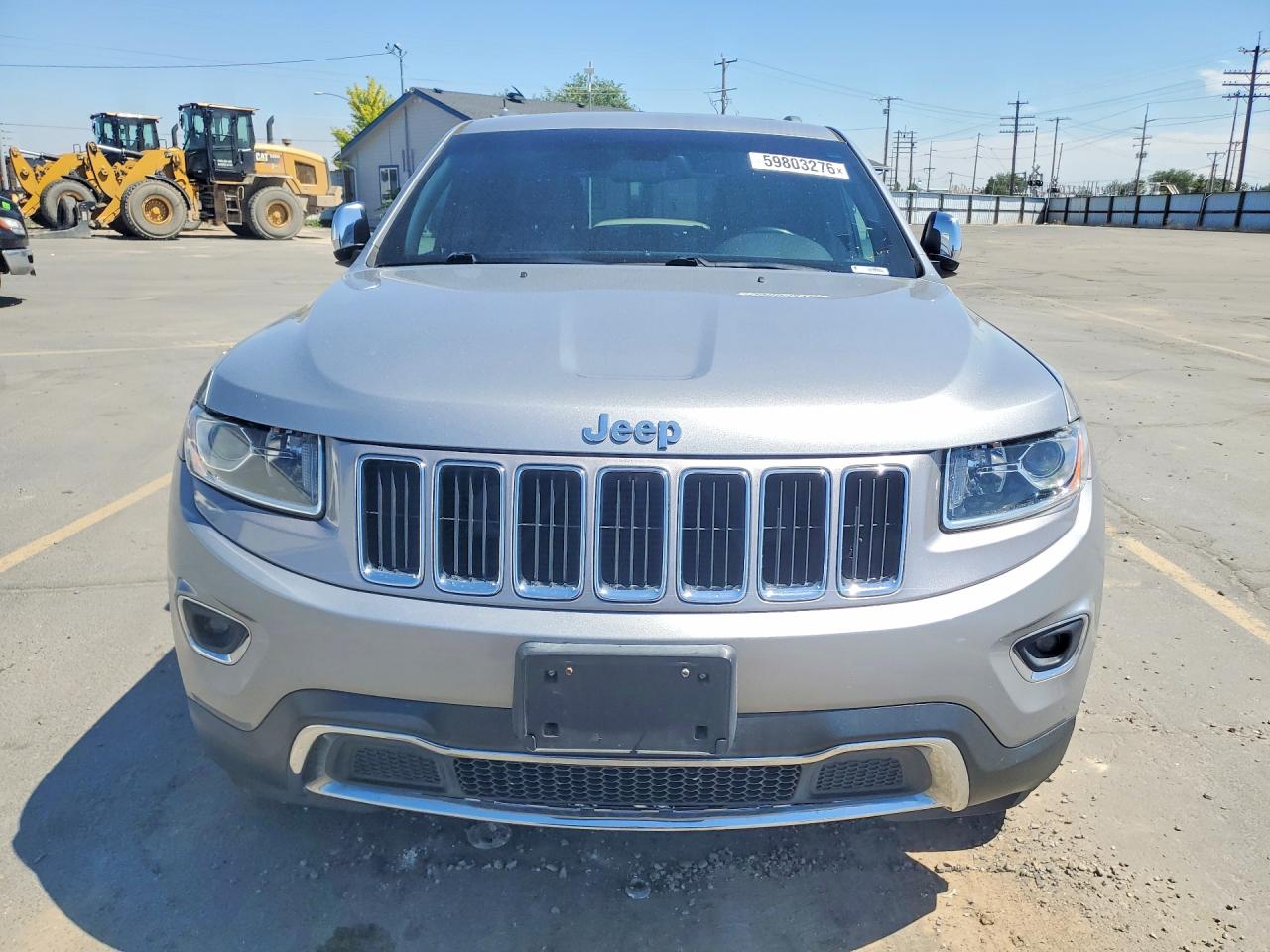 2015 Jeep Grand Cherokee Limited Silver vin: 1C4RJEBG2FC872439