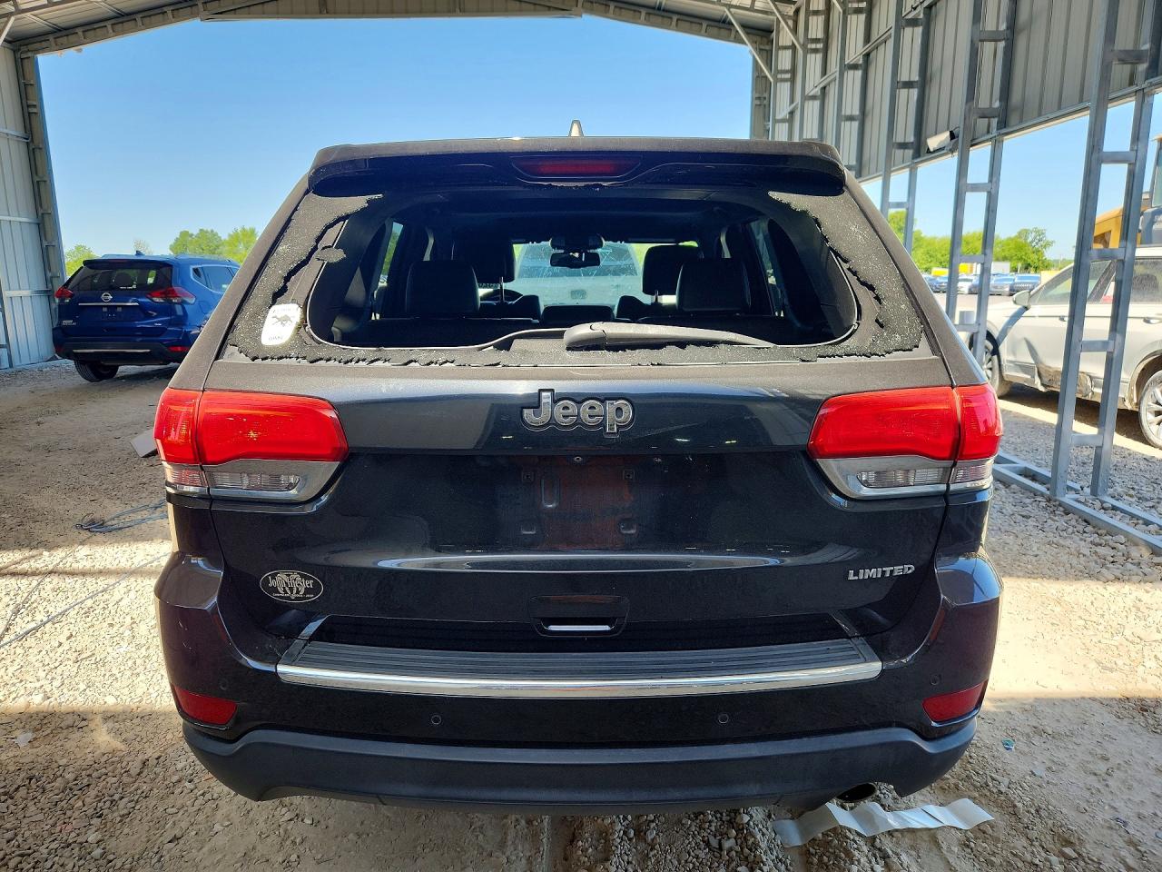 2015 Jeep Grand Cherokee Limited Black vin: 1C4RJEBG2FC903477