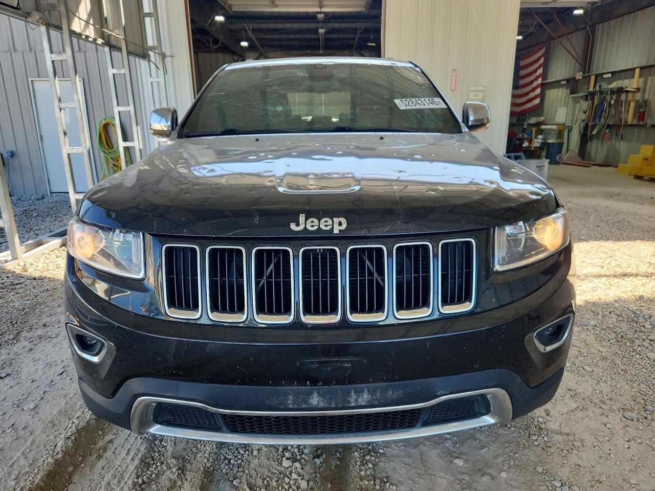 2015 Jeep Grand Cherokee Limited Black vin: 1C4RJEBG2FC903477