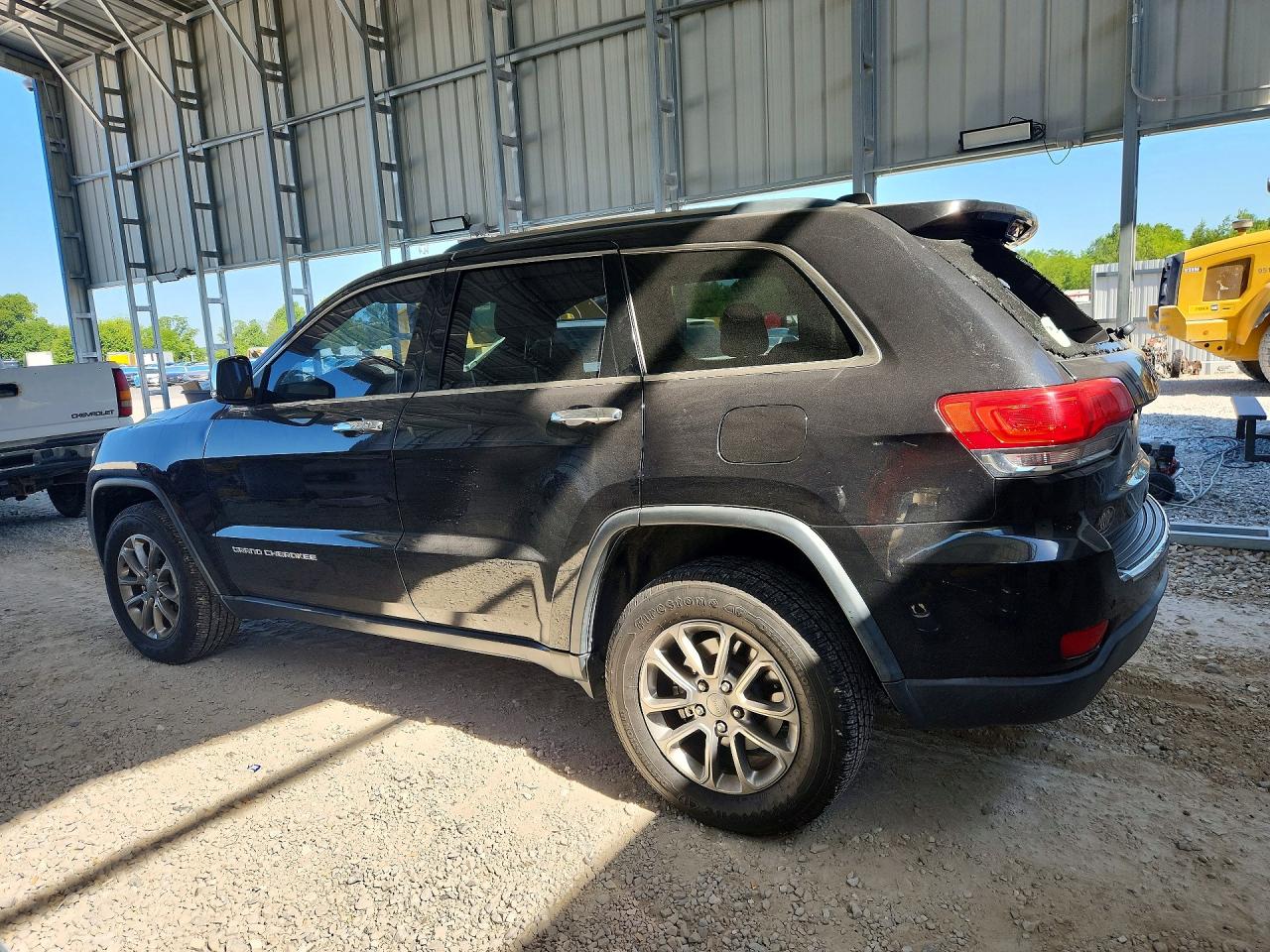 2015 Jeep Grand Cherokee Limited Black vin: 1C4RJEBG2FC903477