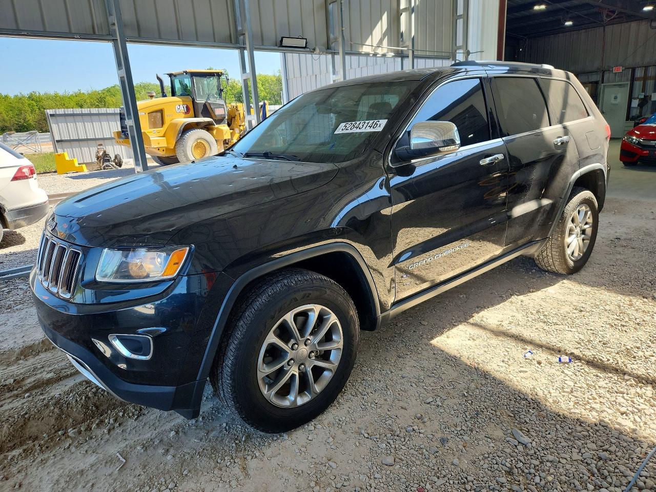 2015 Jeep Grand Cherokee Limited Black vin: 1C4RJEBG2FC903477