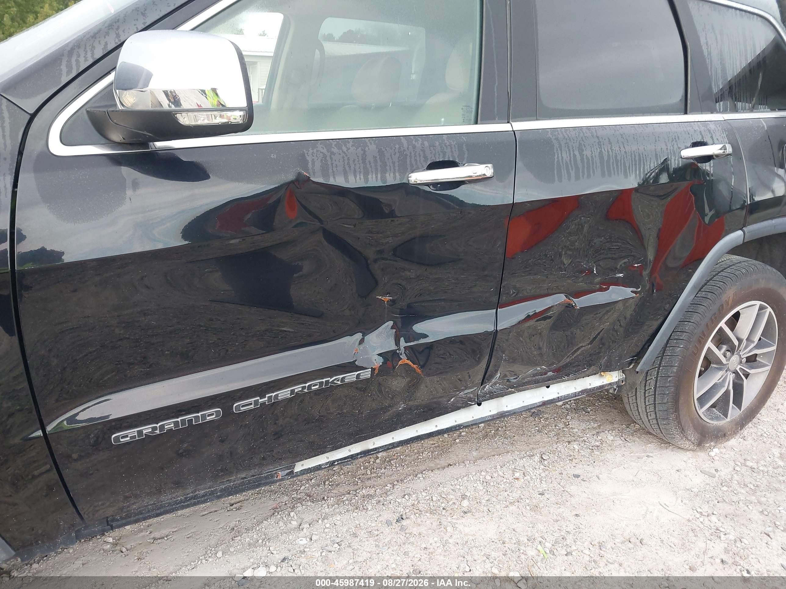 2018 Jeep Grand Cherokee Limited 4x2 Black vin: 1C4RJEBG2JC392443