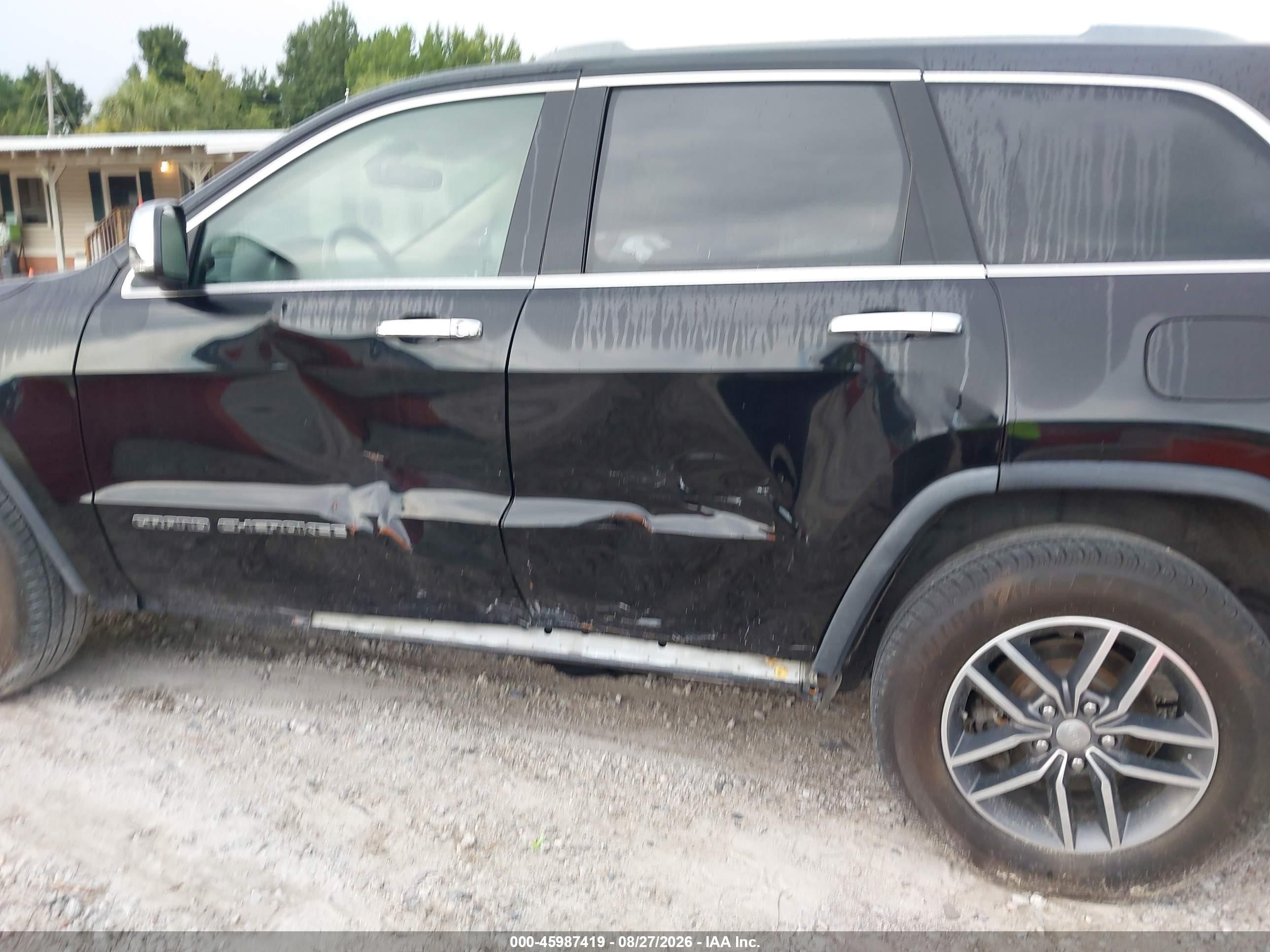 2018 Jeep Grand Cherokee Limited 4x2 Black vin: 1C4RJEBG2JC392443