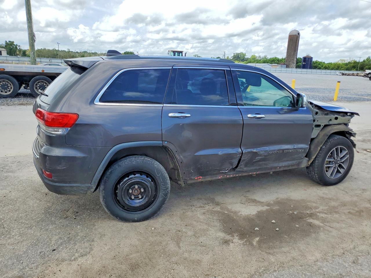 2019 Jeep Grand Cherokee Limited Gray vin: 1C4RJEBG2KC751680