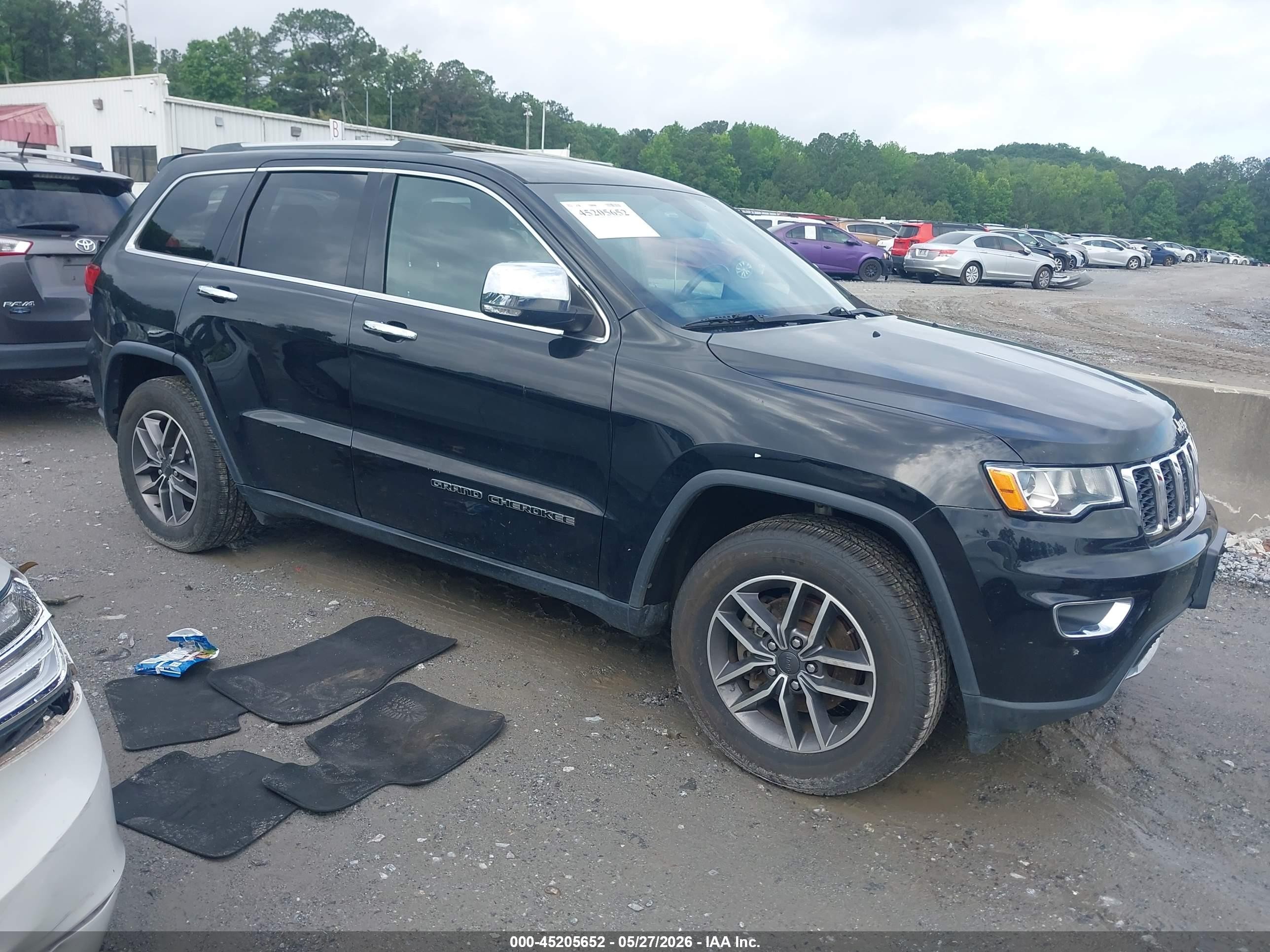2020 Jeep Grand Cherokee Limited 4x2 Черный vin: 1C4RJEBG2LC265954