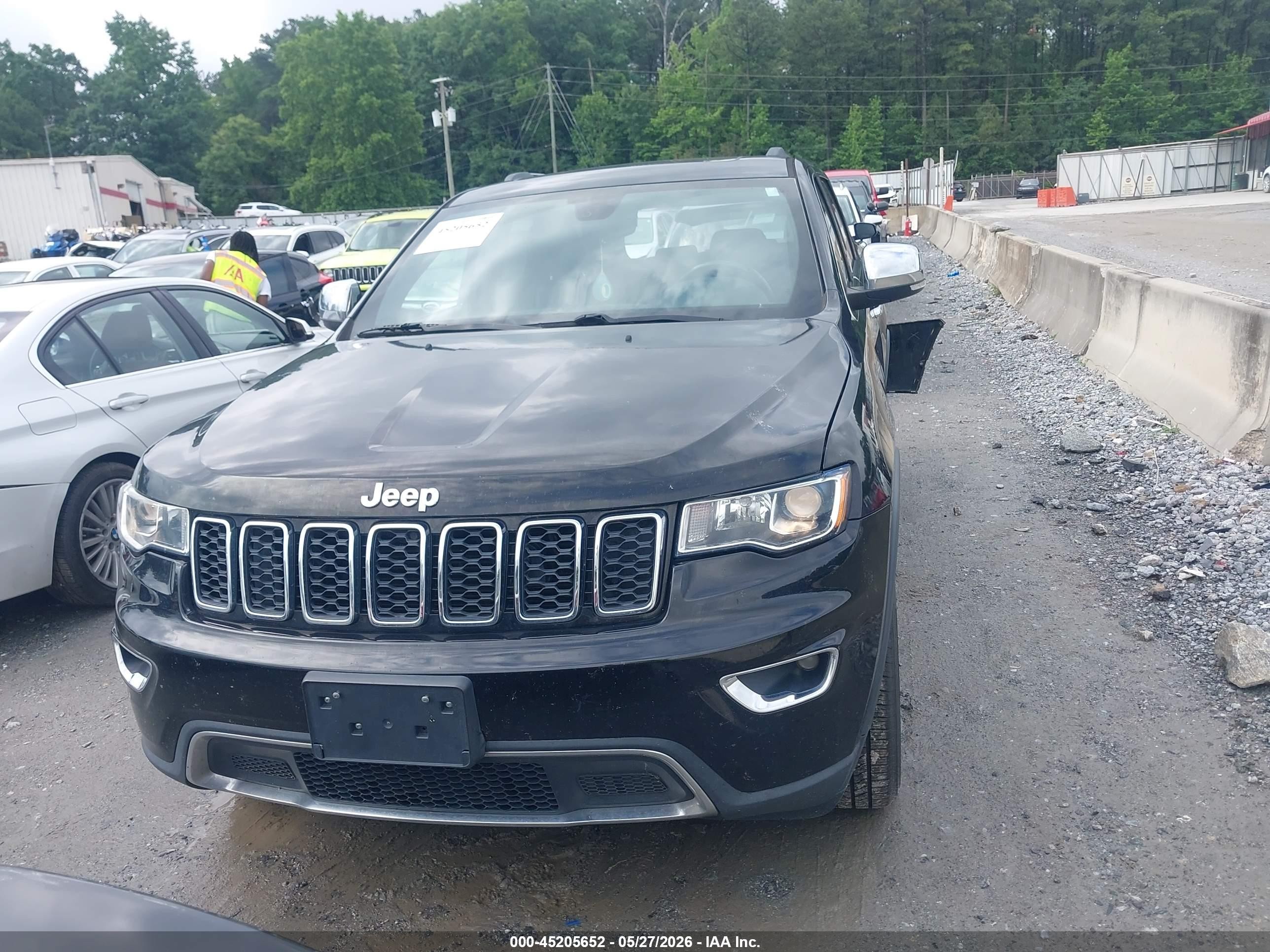 2020 Jeep Grand Cherokee Limited 4x2 Черный vin: 1C4RJEBG2LC265954