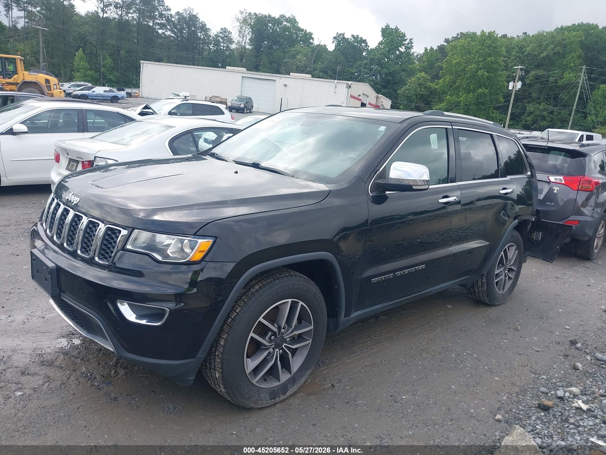 2020 Jeep Grand Cherokee Limited 4x2 Черный vin: 1C4RJEBG2LC265954