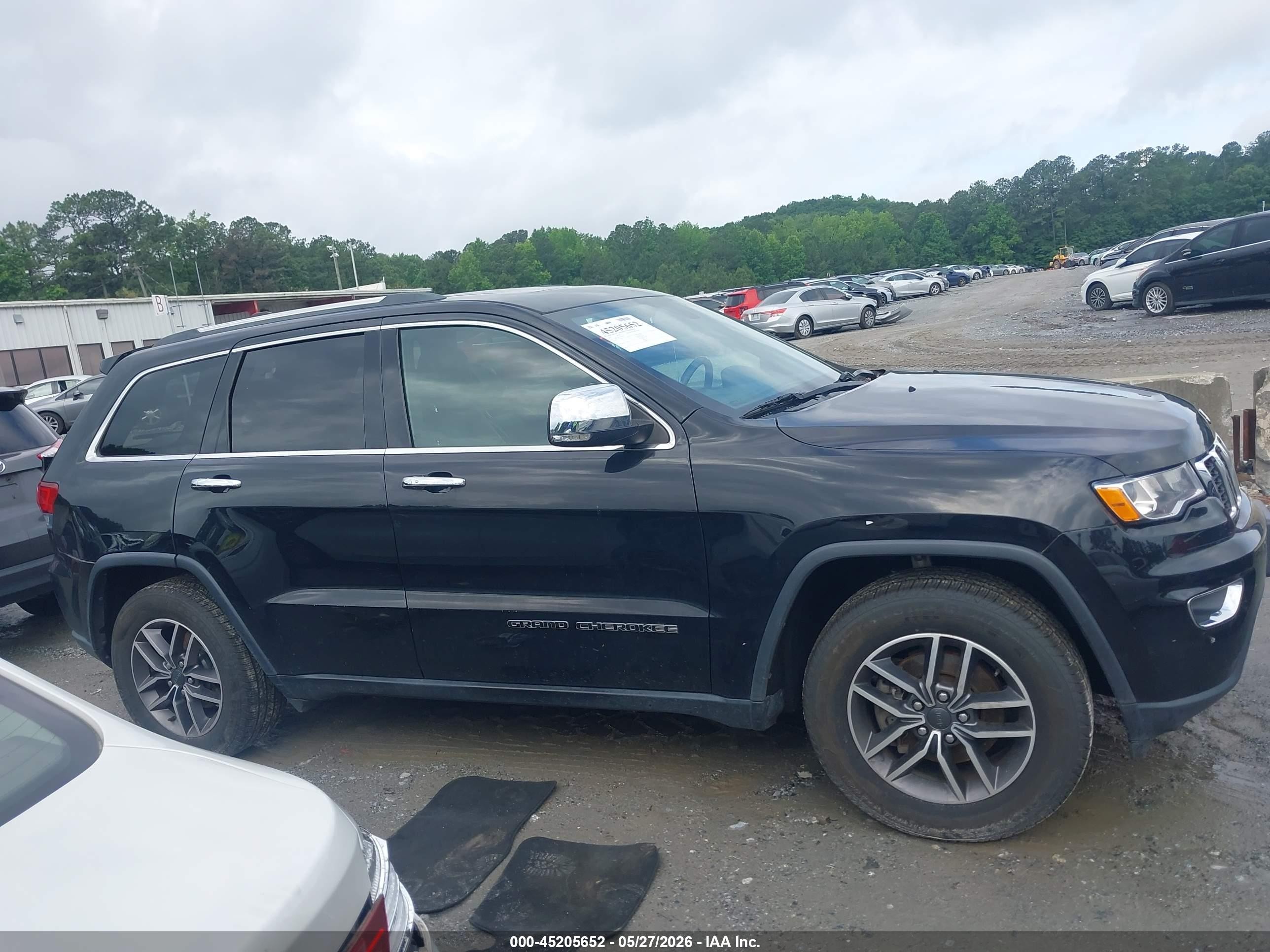 2020 Jeep Grand Cherokee Limited 4x2 Черный vin: 1C4RJEBG2LC265954