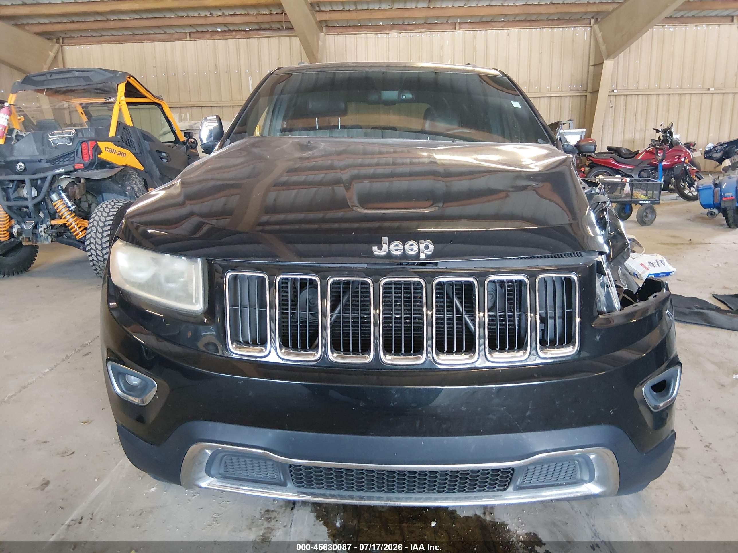 2014 Jeep Grand Cherokee Limited Black vin: 1C4RJEBG3EC157569