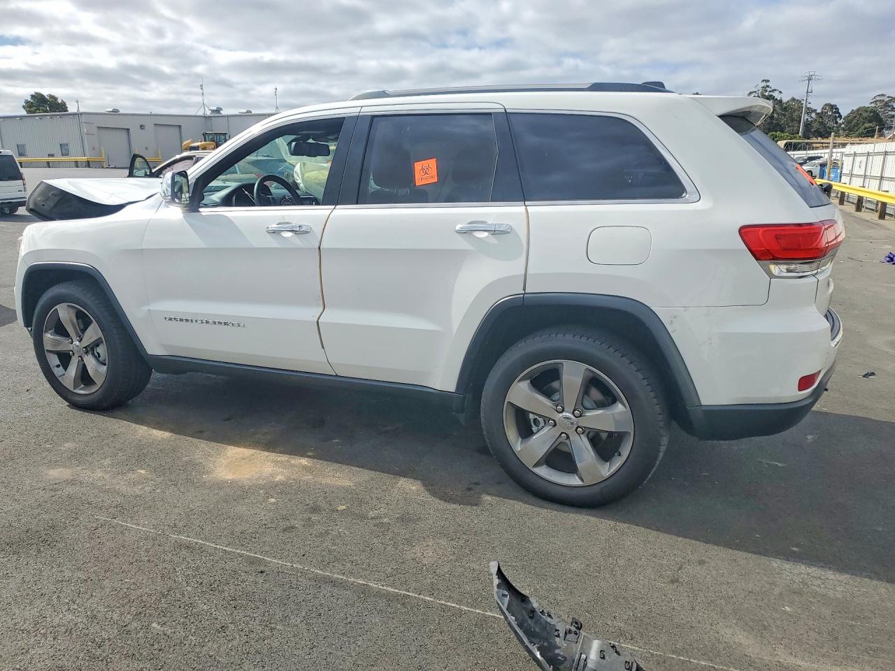 2014 Jeep Grand Cherokee Limited Белый vin: 1C4RJEBG3EC182746