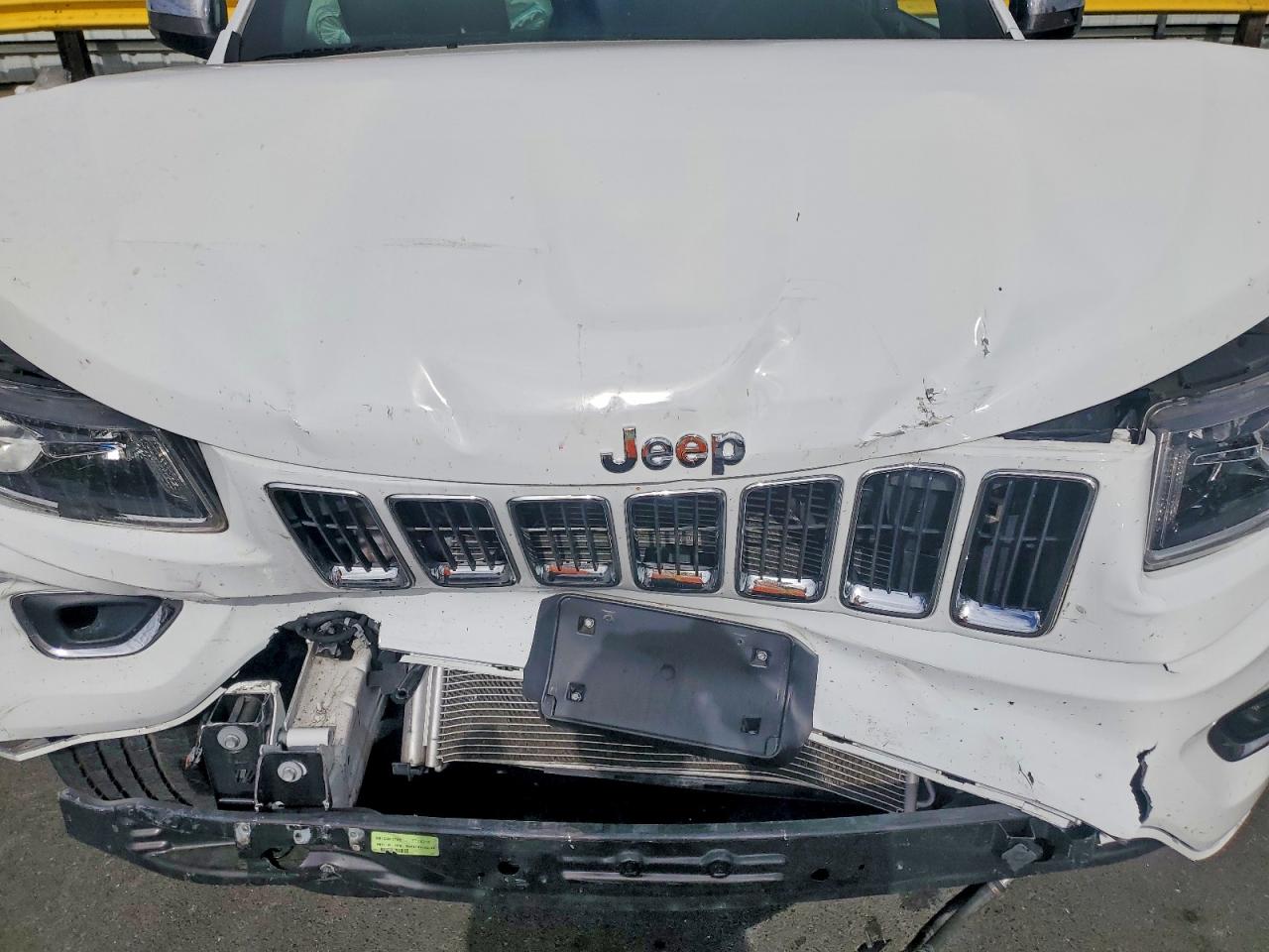 2014 Jeep Grand Cherokee Limited Белый vin: 1C4RJEBG3EC182746
