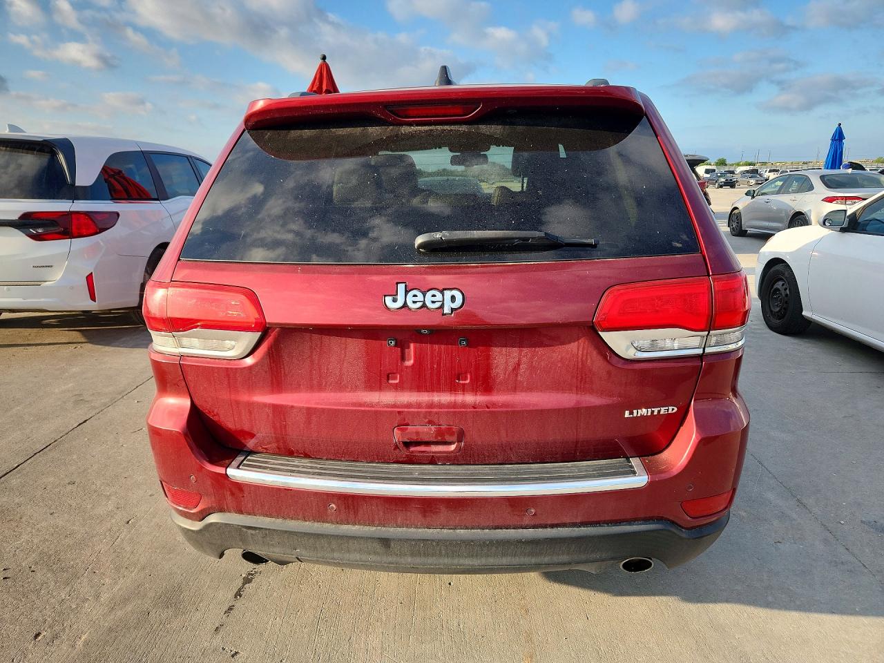 2014 Jeep Grand Cherokee Limited Red vin: 1C4RJEBG3EC185615