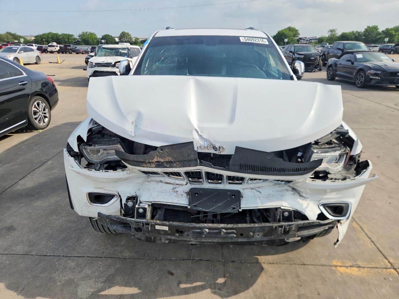 2014 Jeep Grand Cherokee Limited White vin: 1C4RJEBG3EC217950