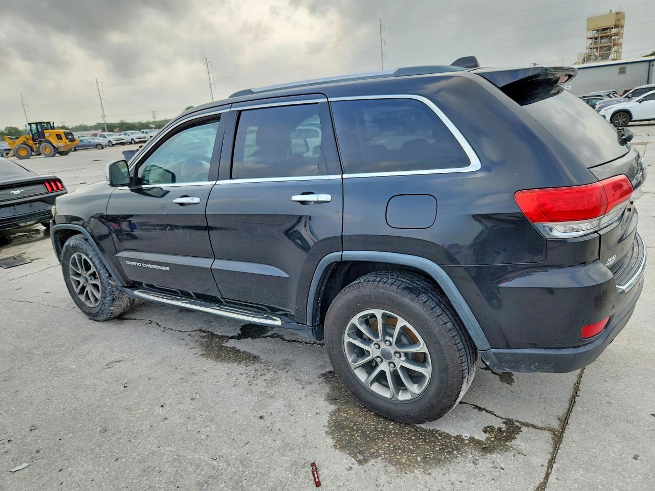 2014 Jeep Grand Cherokee Limited Black vin: 1C4RJEBG3EC574075