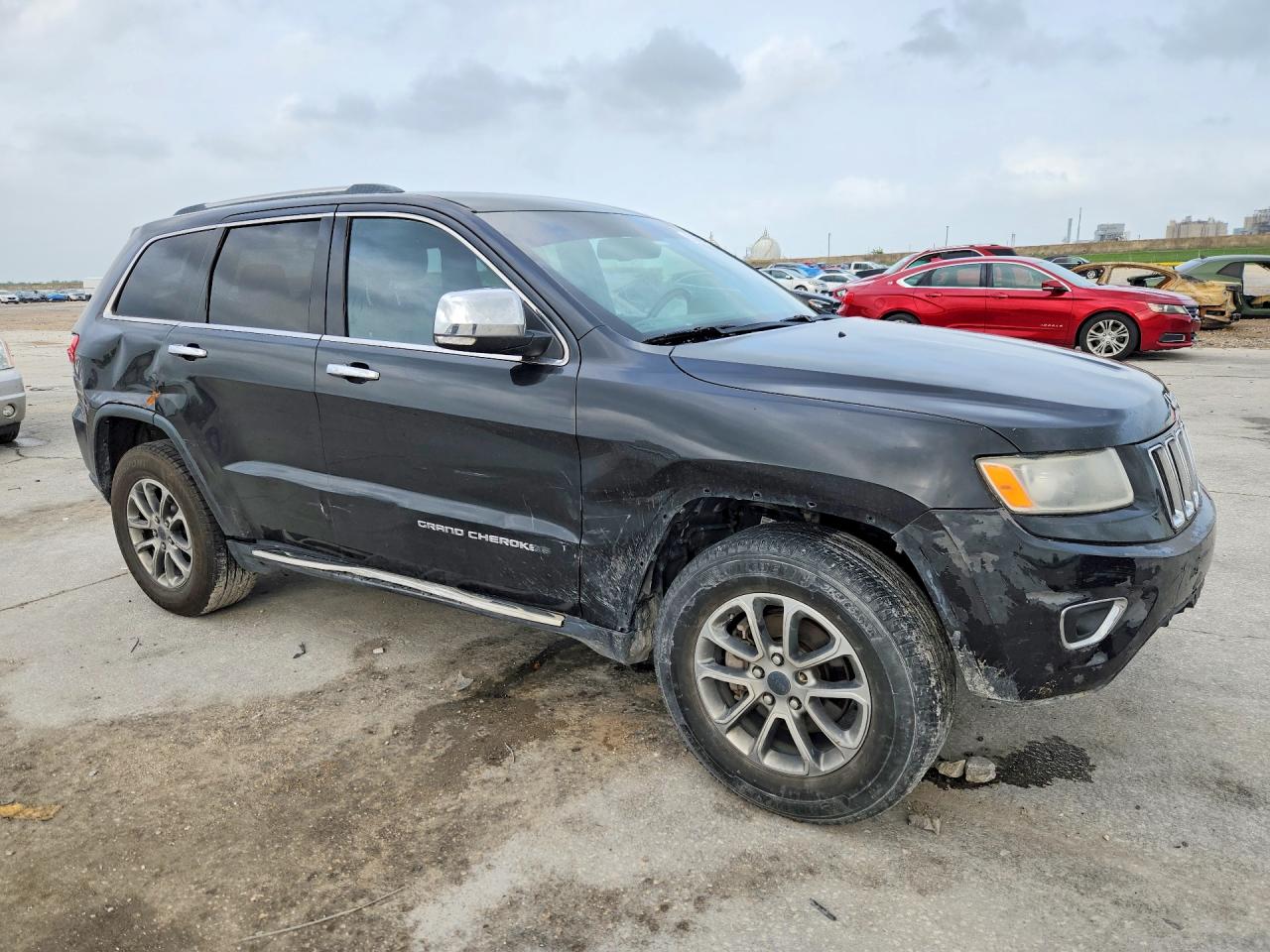 2014 Jeep Grand Cherokee Limited Black vin: 1C4RJEBG3EC574075
