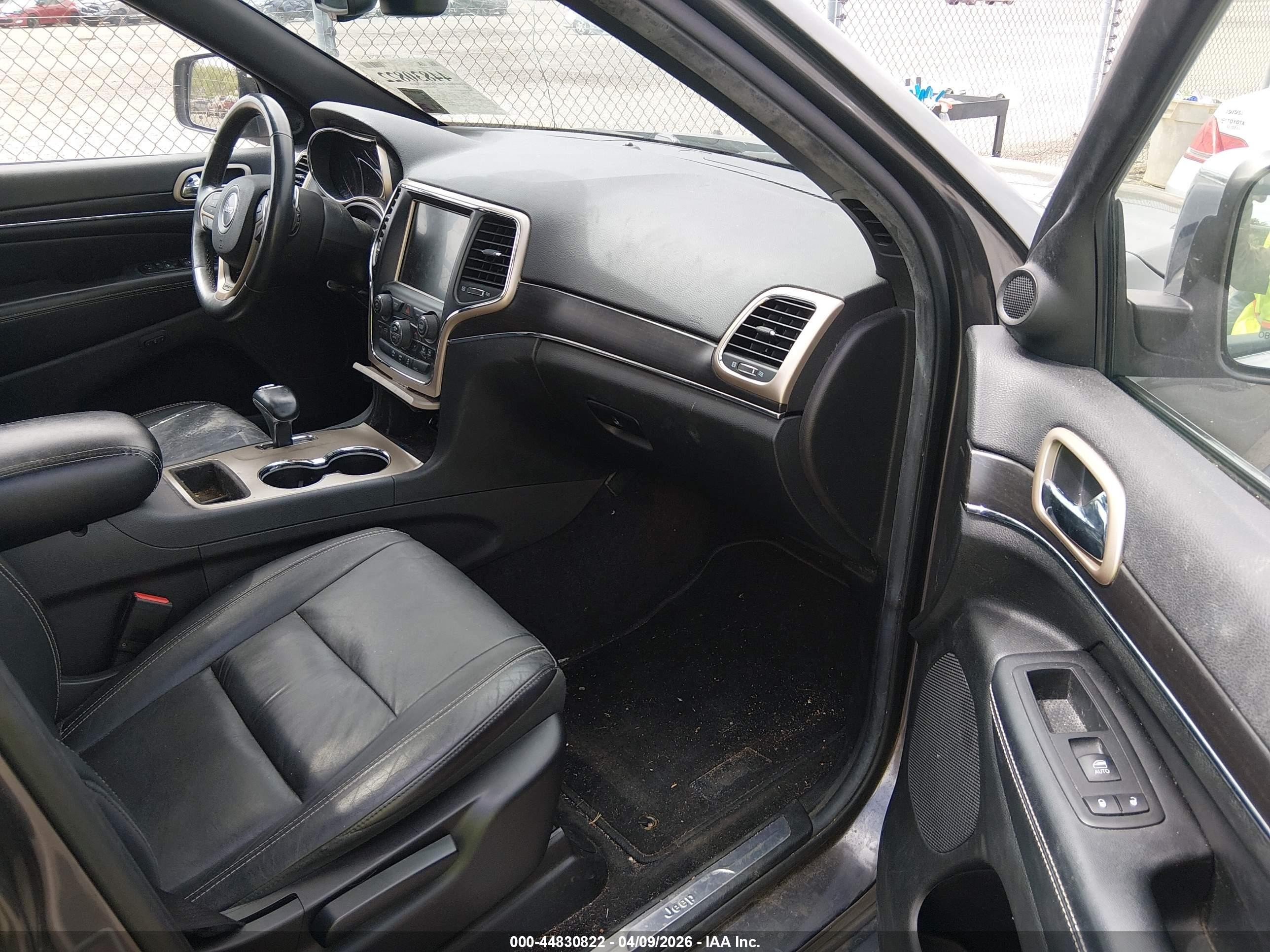 2015 Jeep Grand Cherokee Limited Gray vin: 1C4RJEBG3FC635345