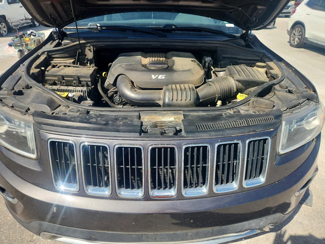 2015 Jeep Grand Cherokee Limited Gray vin: 1C4RJEBG3FC654705