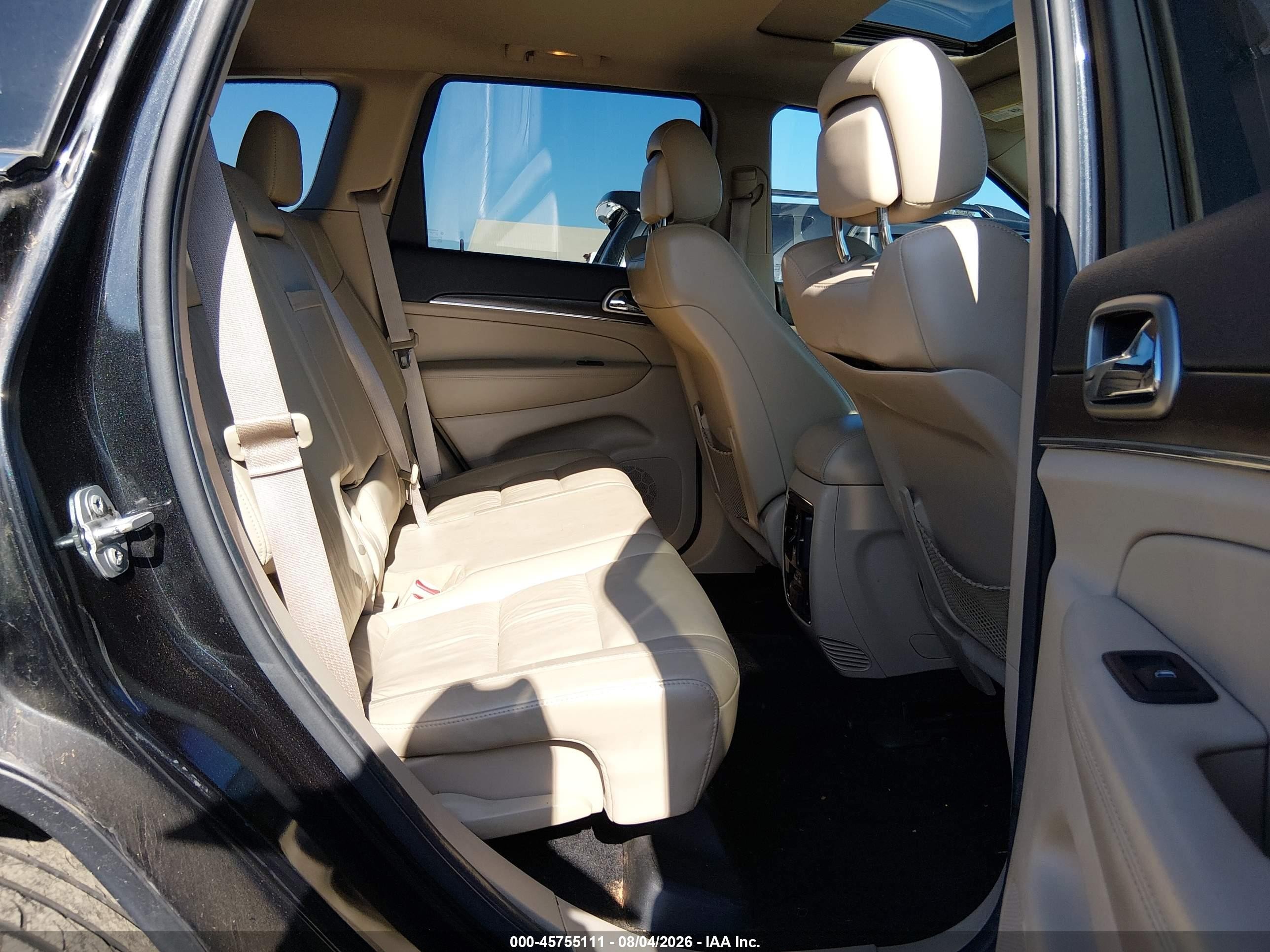 2015 Jeep Grand Cherokee Limited Black vin: 1C4RJEBG3FC678406