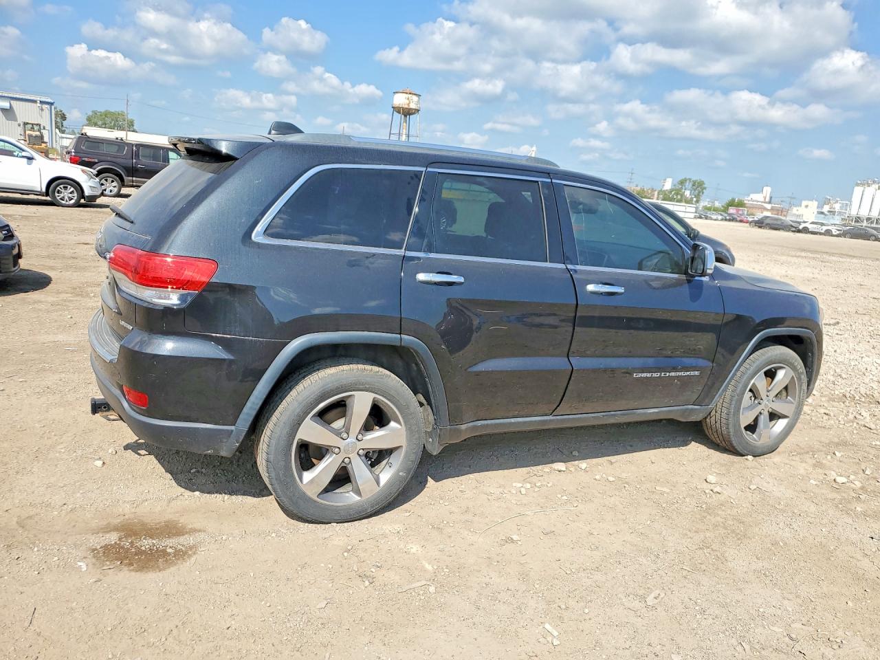 2015 Jeep Grand Cherokee Limited Gray vin: 1C4RJEBG3FC713686