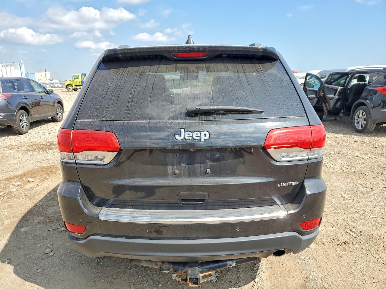 2015 Jeep Grand Cherokee Limited Gray vin: 1C4RJEBG3FC713686