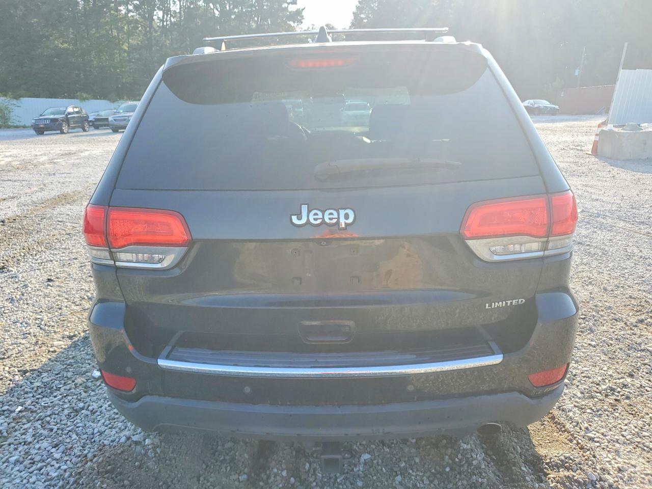2015 Jeep Grand Cherokee Limited Black vin: 1C4RJEBG3FC749863