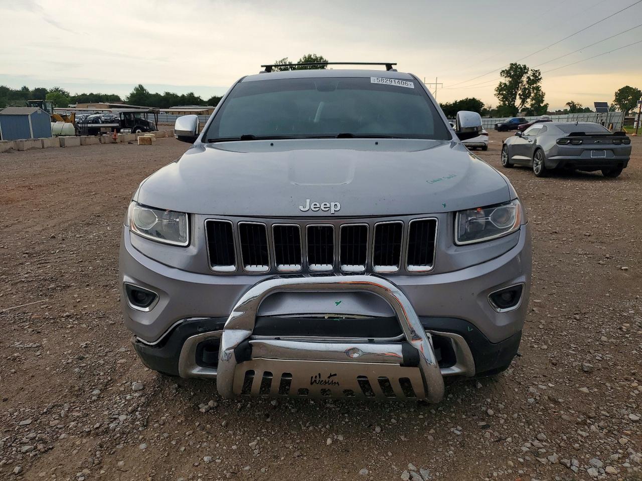 2015 Jeep Grand Cherokee Limited Silver vin: 1C4RJEBG3FC841099