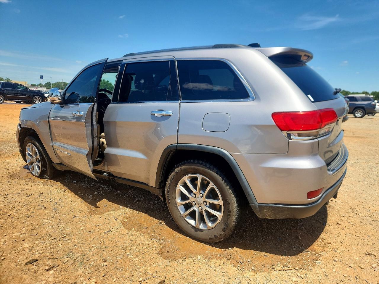 2016 Jeep Grand Cherokee Limited Silver vin: 1C4RJEBG3GC329179
