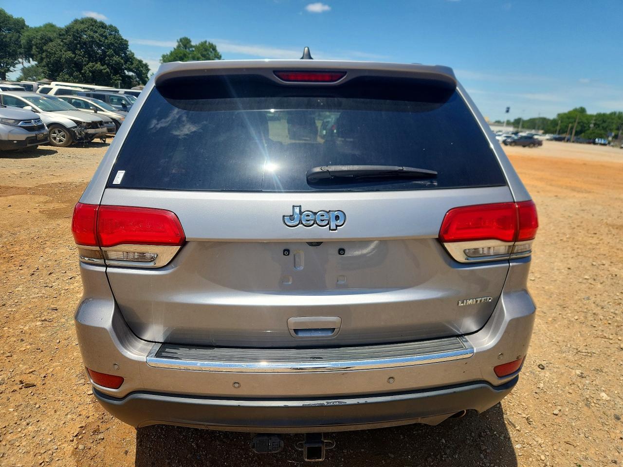 2016 Jeep Grand Cherokee Limited Silver vin: 1C4RJEBG3GC329179