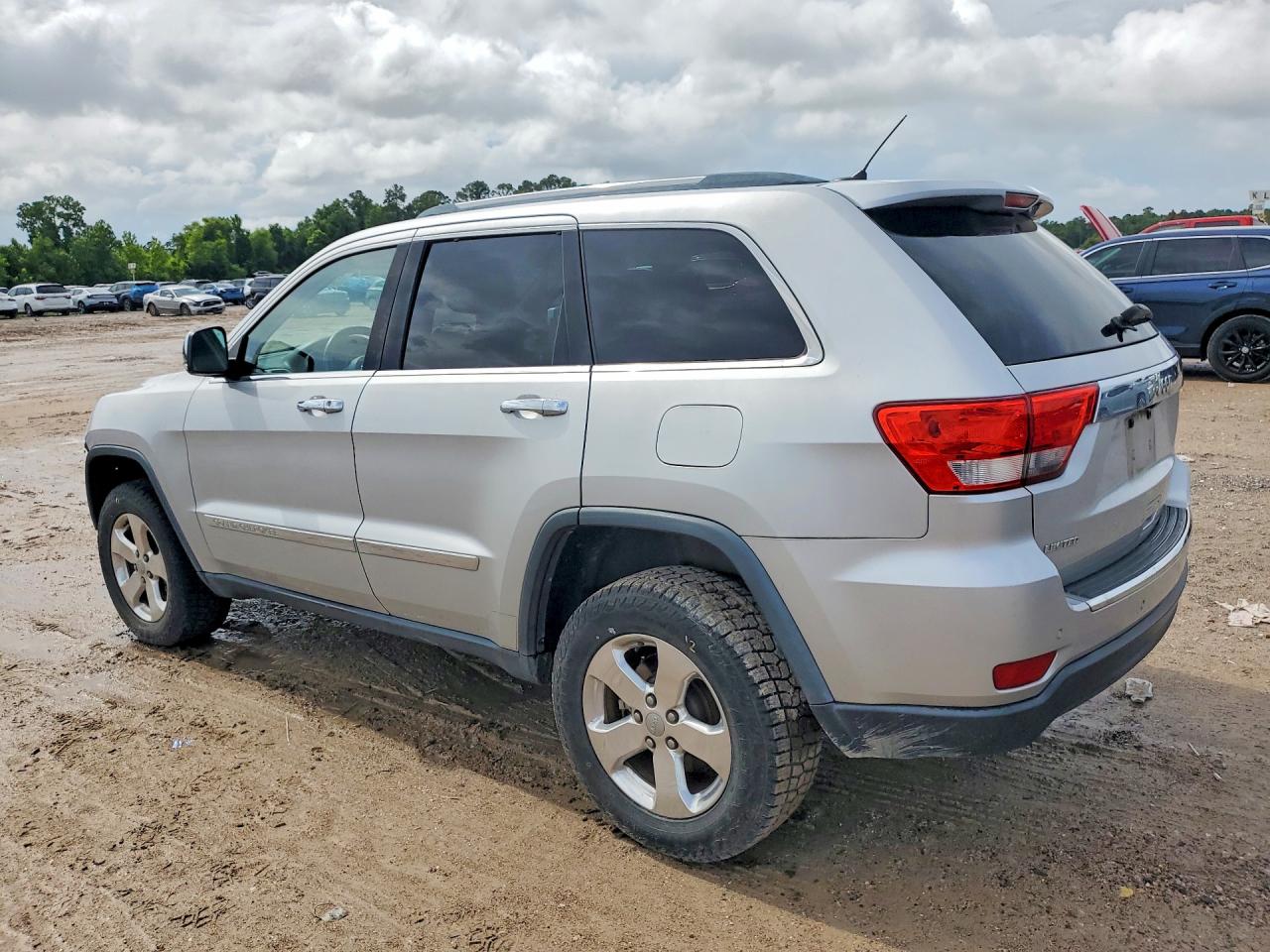 2012 Jeep Grand Cherokee Limited Серебряный vin: 1C4RJEBG4CC360242