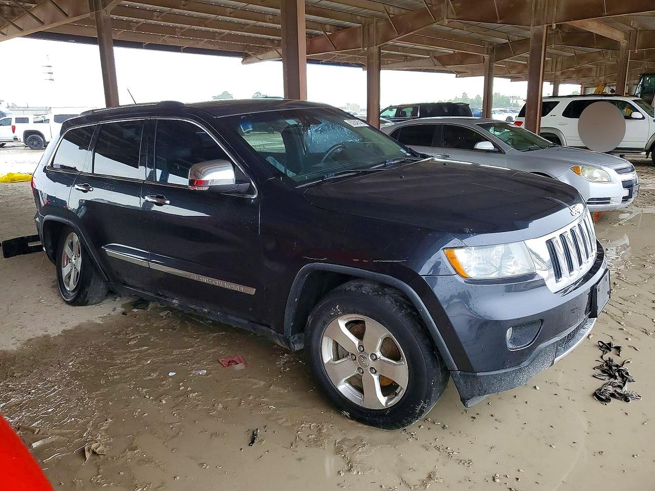 2013 Jeep Grand Cherokee Limited Угольный vin: 1C4RJEBG4DC577582