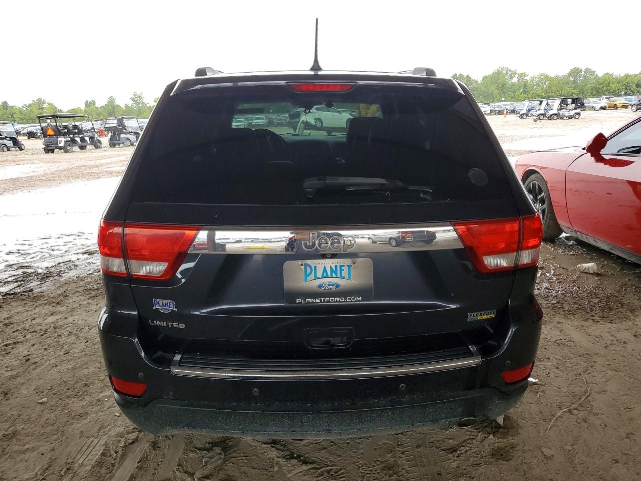 2013 Jeep Grand Cherokee Limited Угольный vin: 1C4RJEBG4DC577582