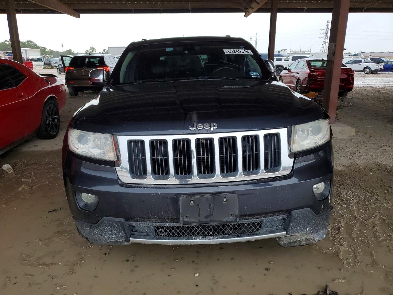 2013 Jeep Grand Cherokee Limited Угольный vin: 1C4RJEBG4DC577582