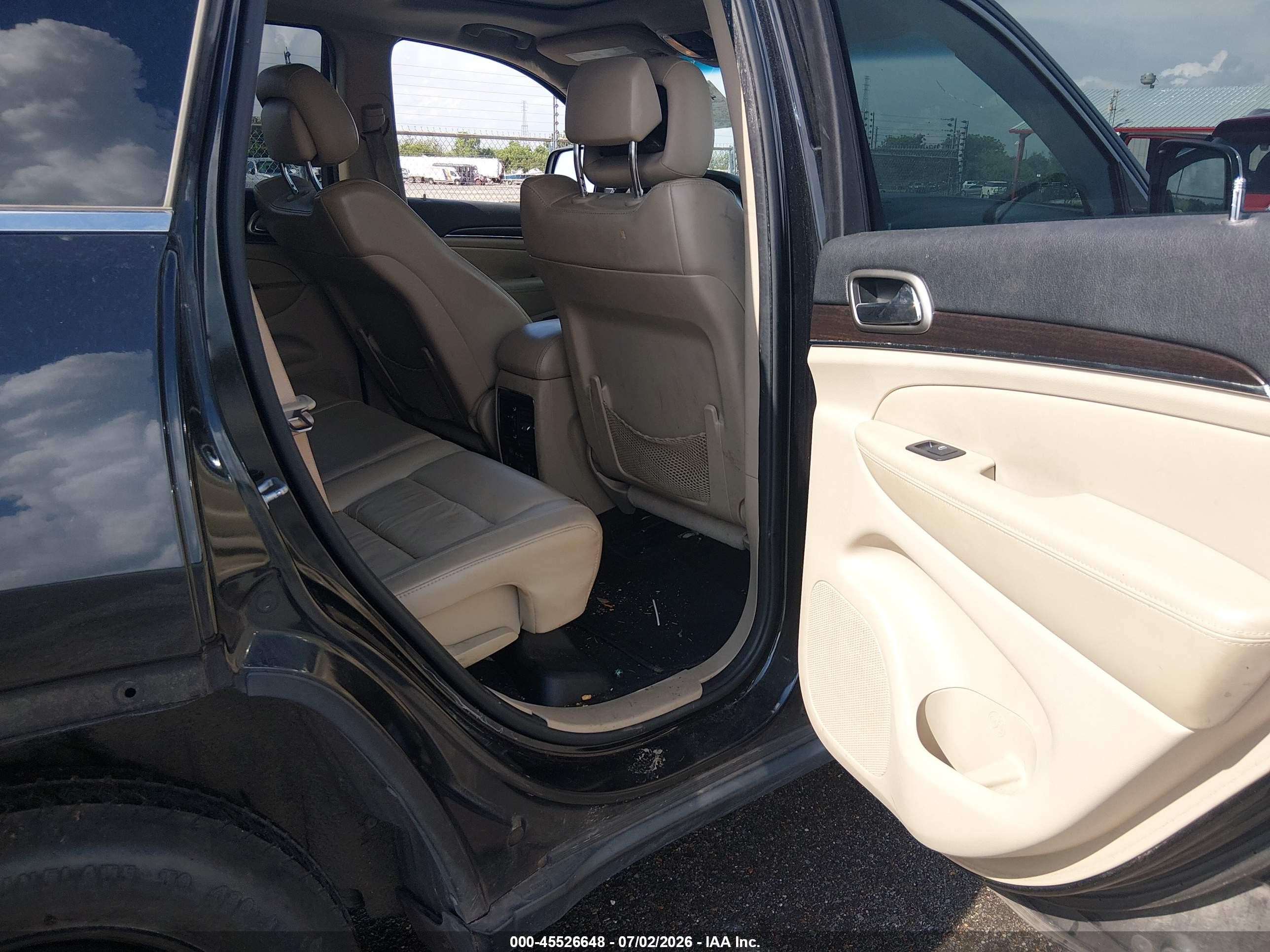 2014 Jeep Grand Cherokee Limited Black vin: 1C4RJEBG4EC173666