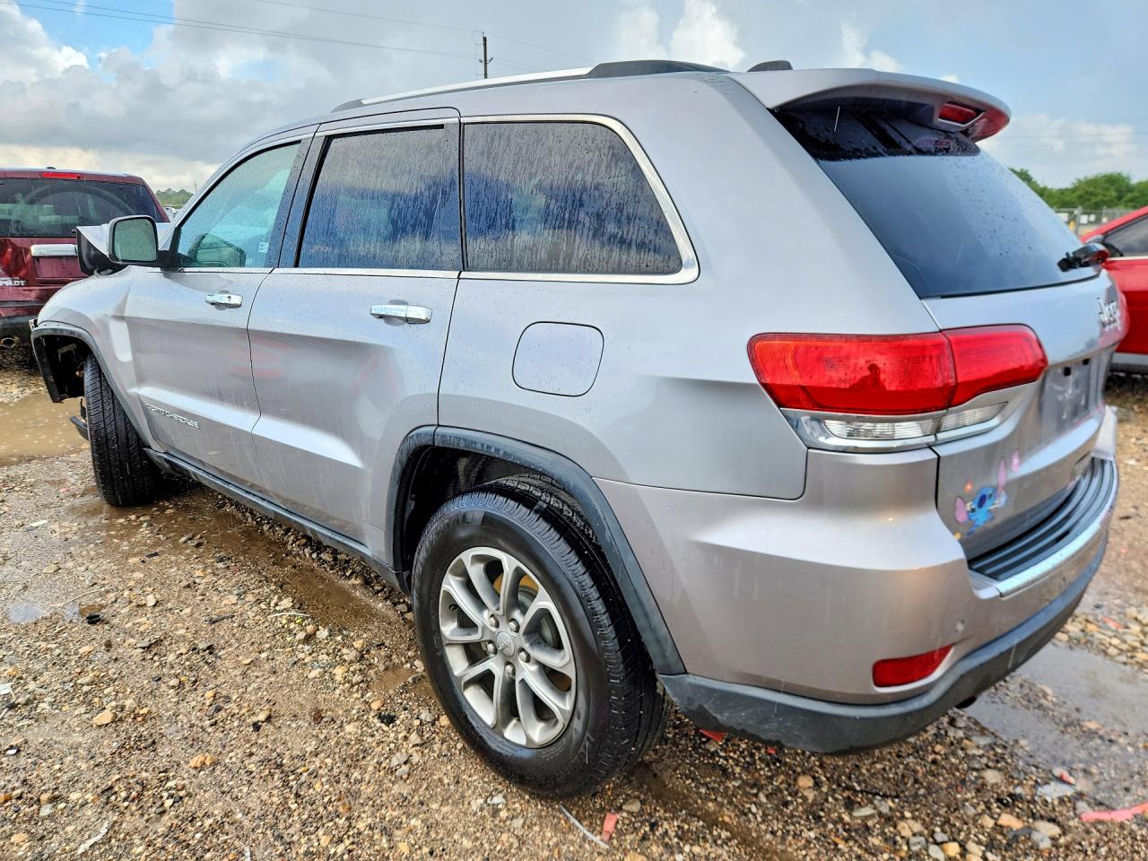 2014 Jeep Grand Cherokee Limited Серебряный vin: 1C4RJEBG4EC206620