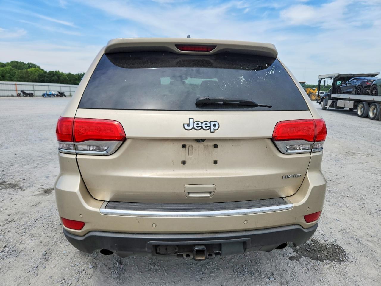 2014 Jeep Grand Cherokee Limited Кремовый vin: 1C4RJEBG4EC227905