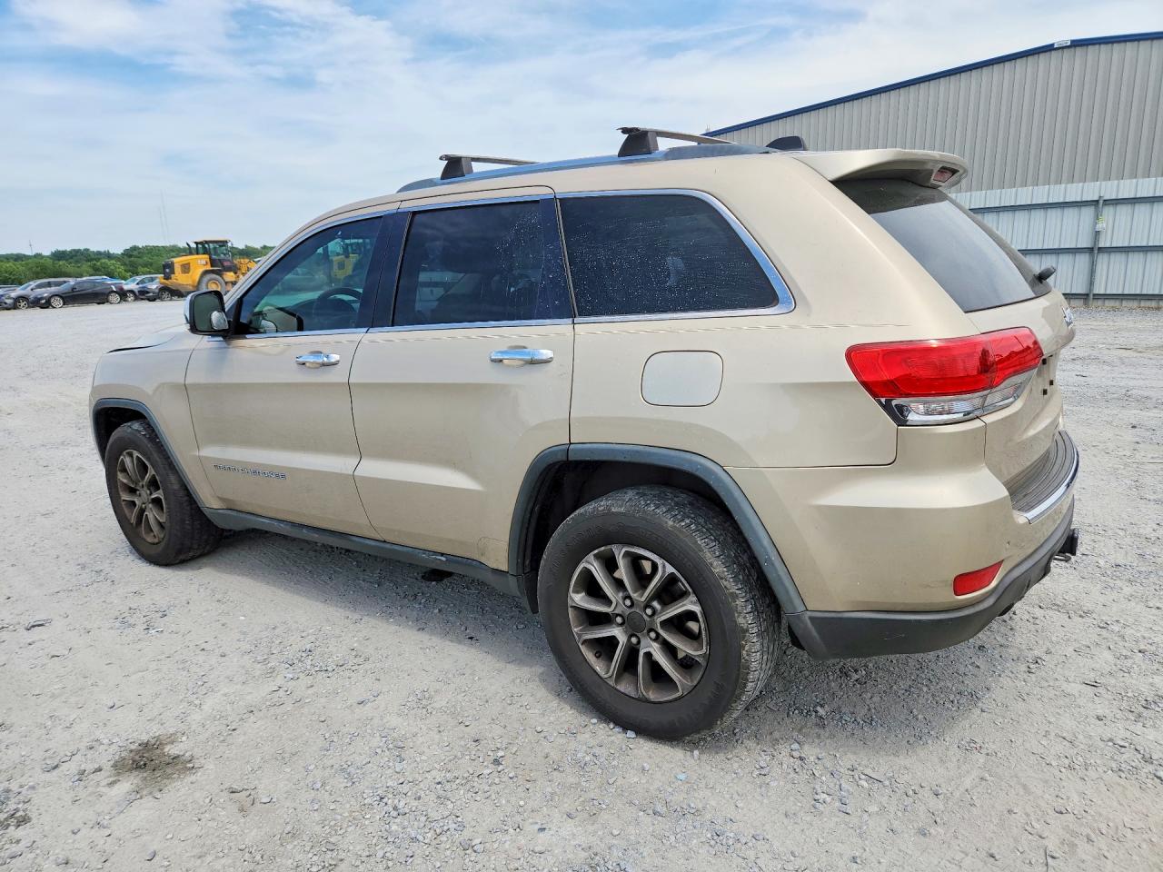 2014 Jeep Grand Cherokee Limited Кремовый vin: 1C4RJEBG4EC227905