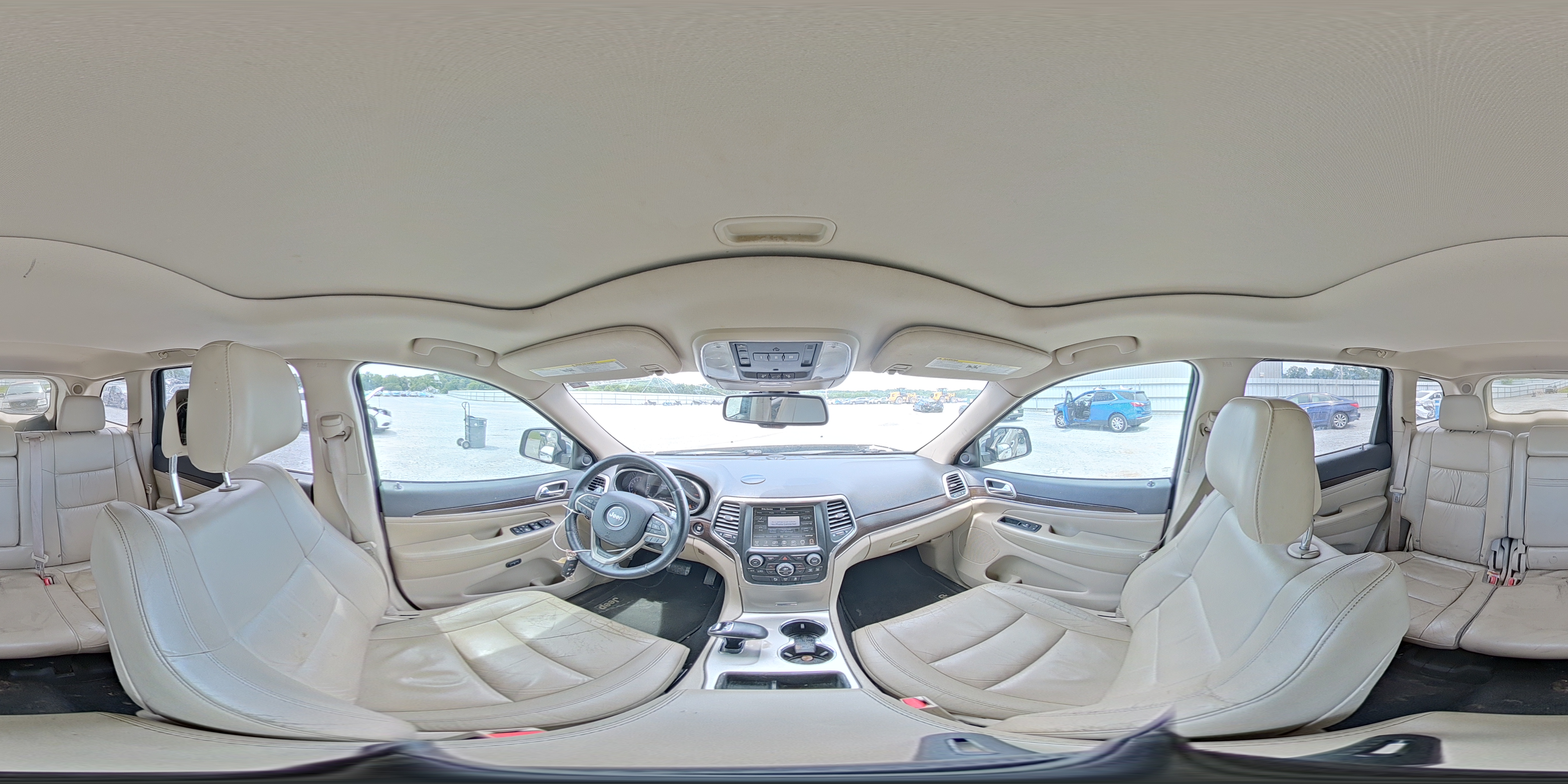2014 Jeep Grand Cherokee Limited Кремовый vin: 1C4RJEBG4EC227905