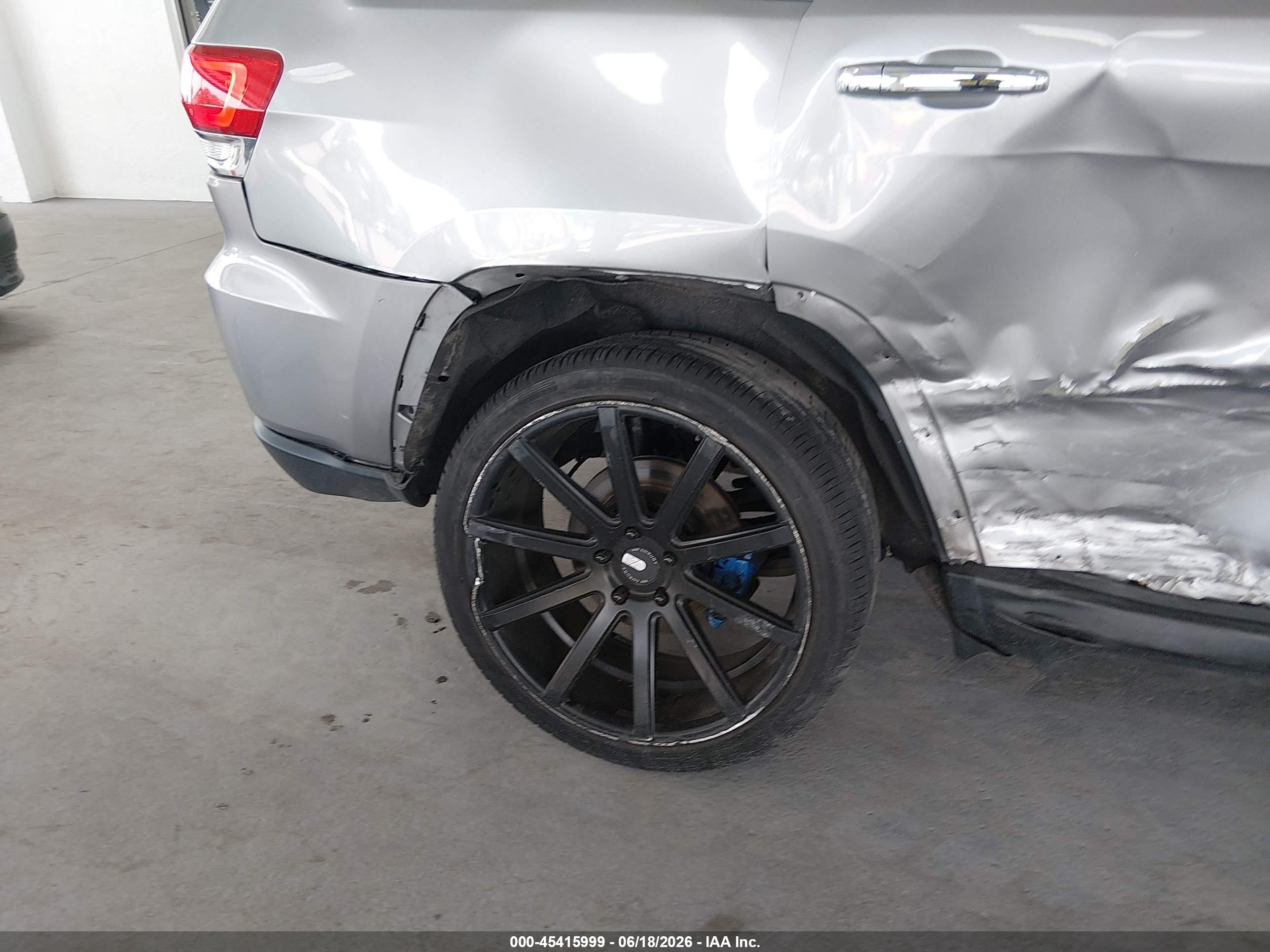 2014 Jeep Grand Cherokee Limited Gray vin: 1C4RJEBG4EC453636