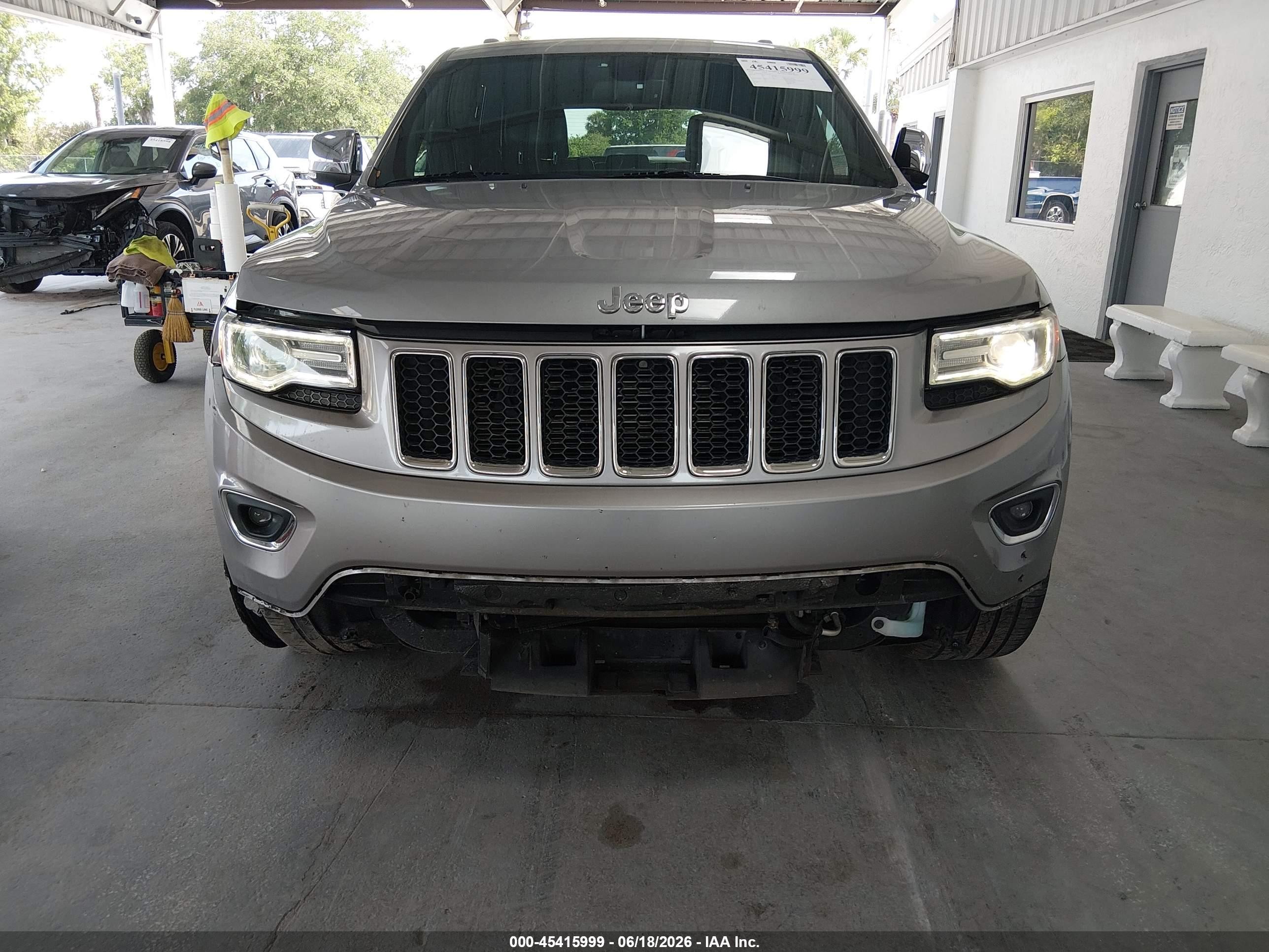2014 Jeep Grand Cherokee Limited Gray vin: 1C4RJEBG4EC453636